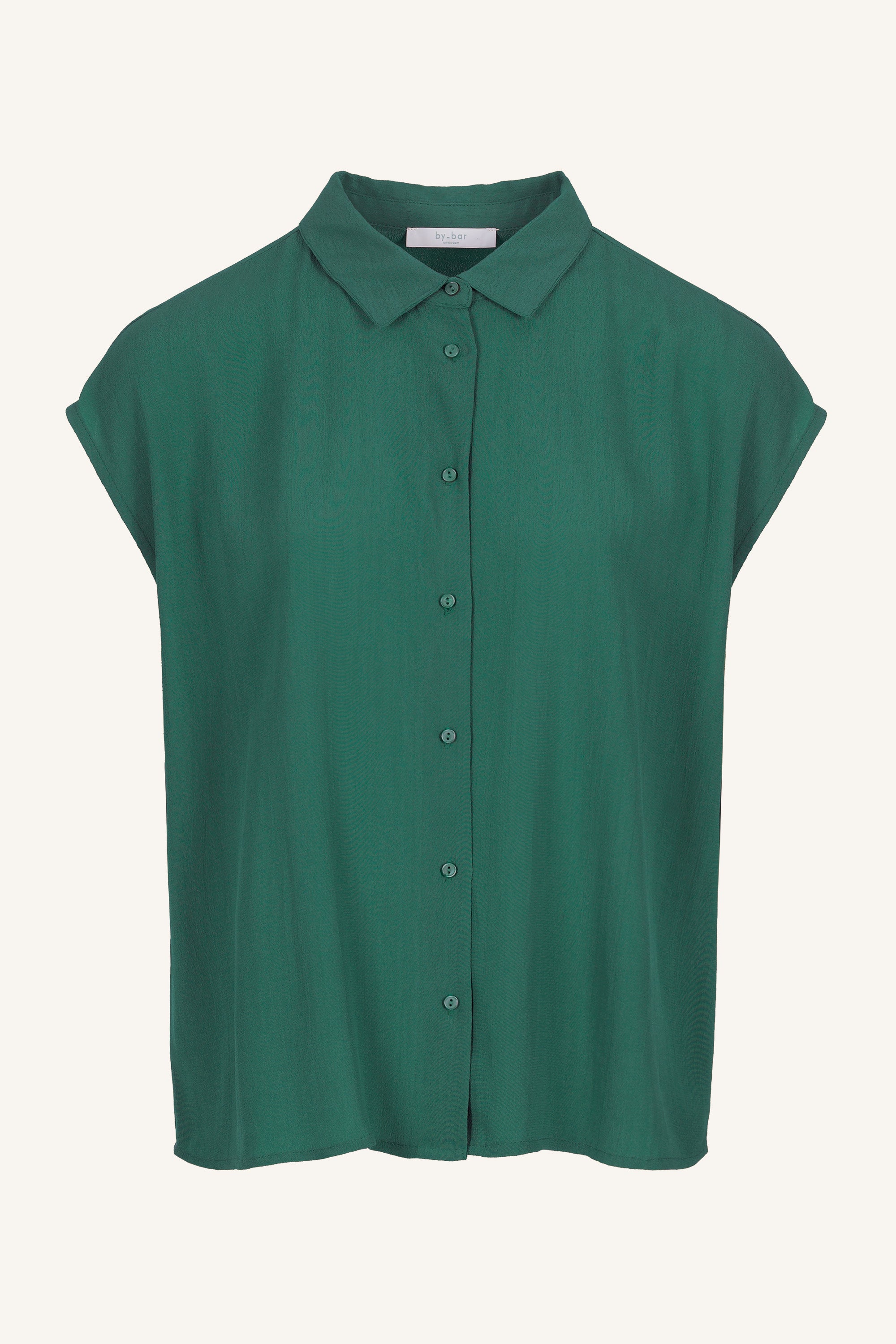 kiek viscose top | deep green