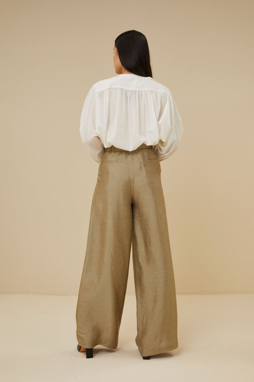 lucy chambric blouse | off white