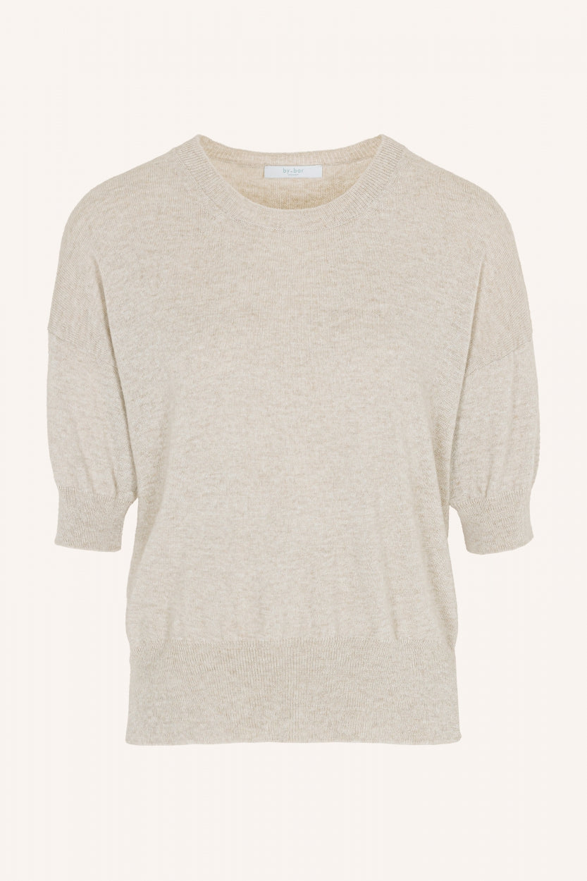 holly pullover | sand melange