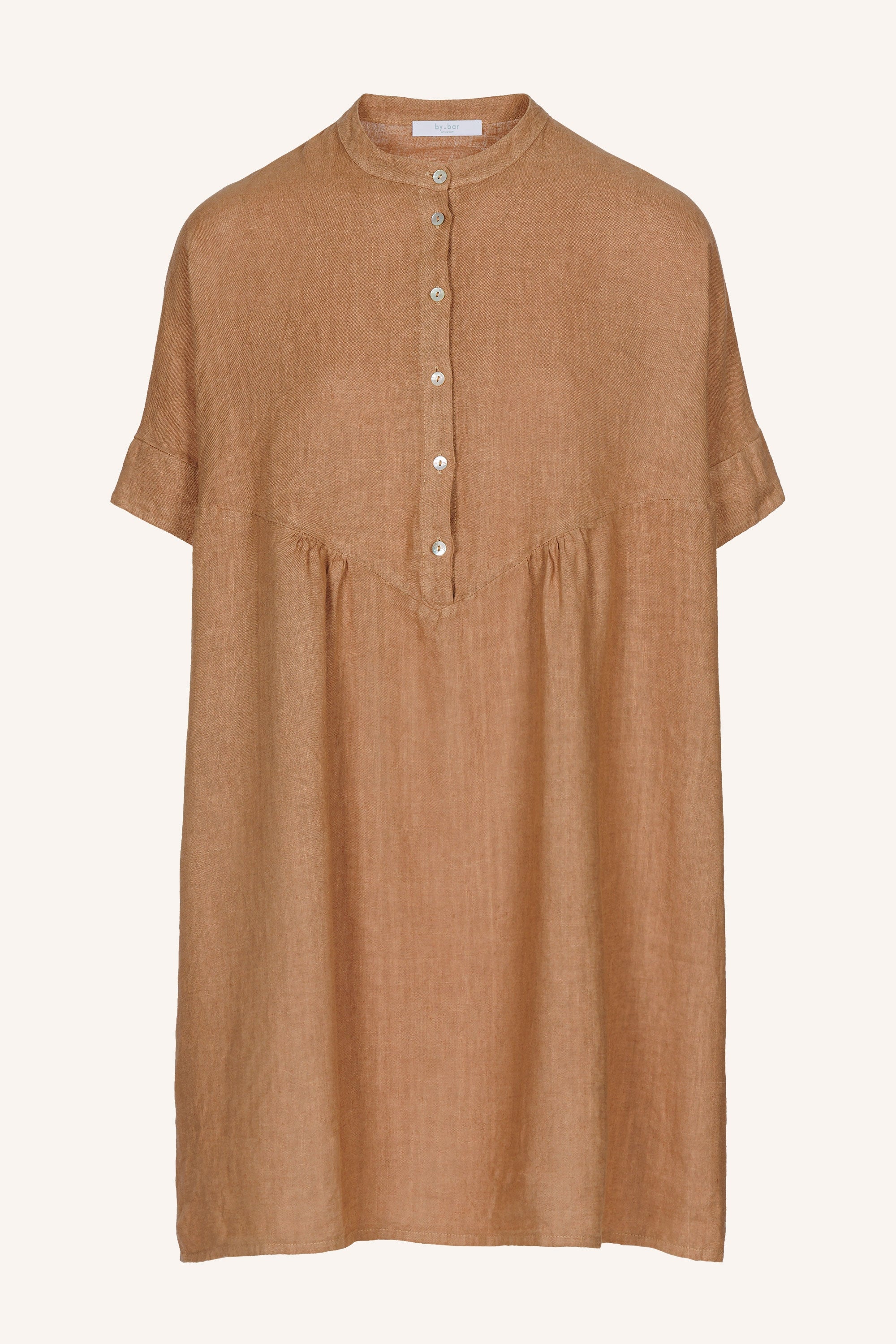 tais linen dress | caramello