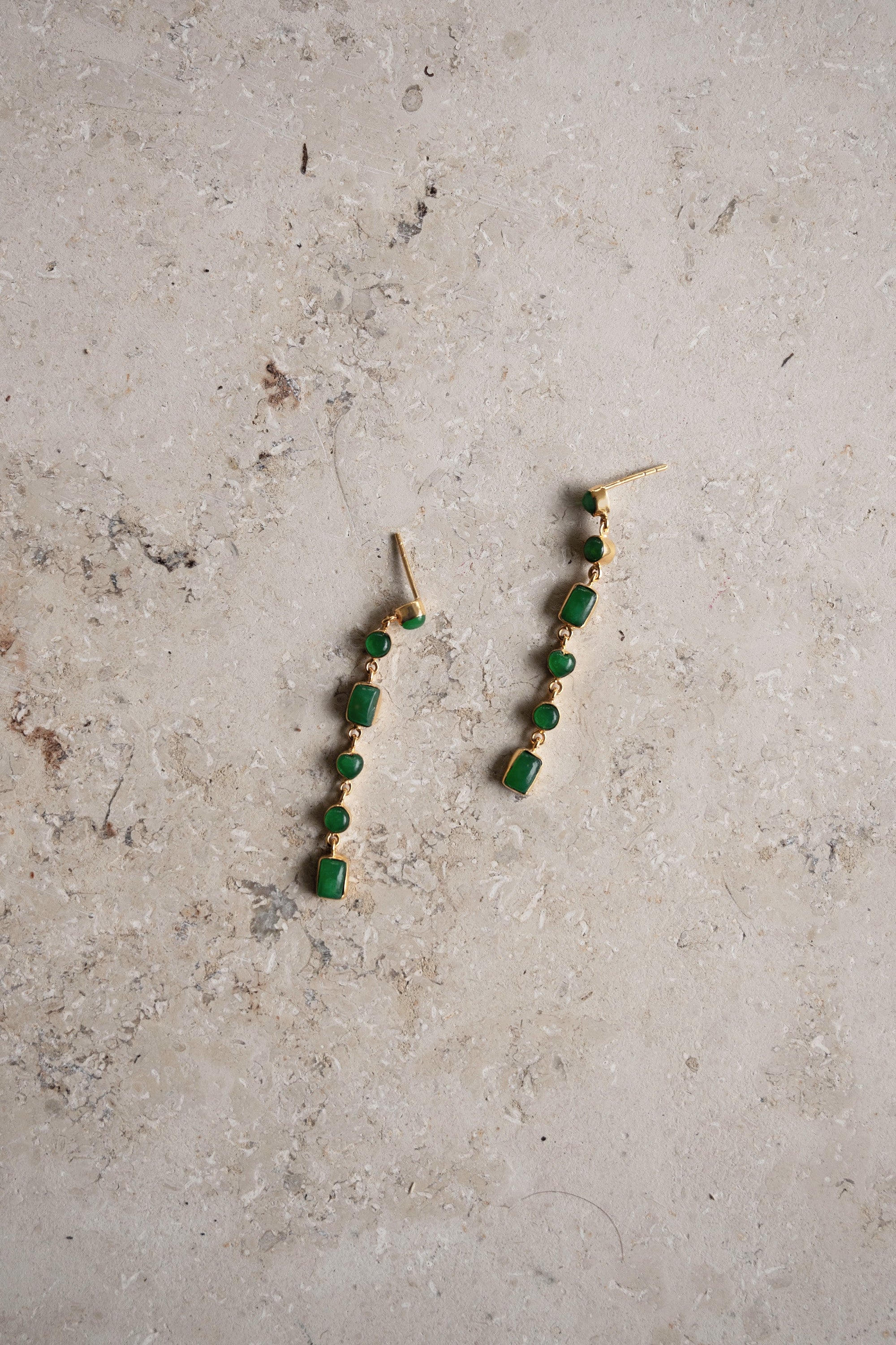 pd nolan earring | emerald