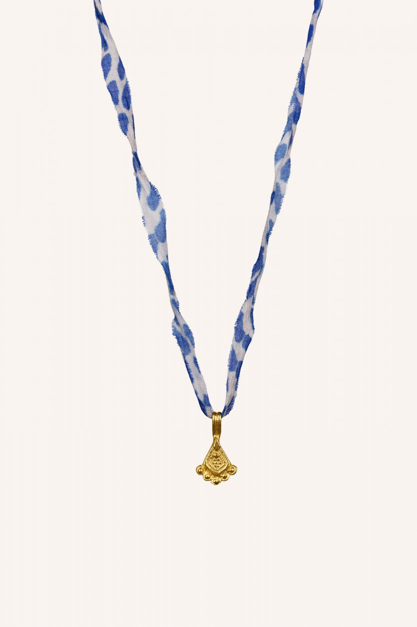 collar de delhi | estampado de amor azul