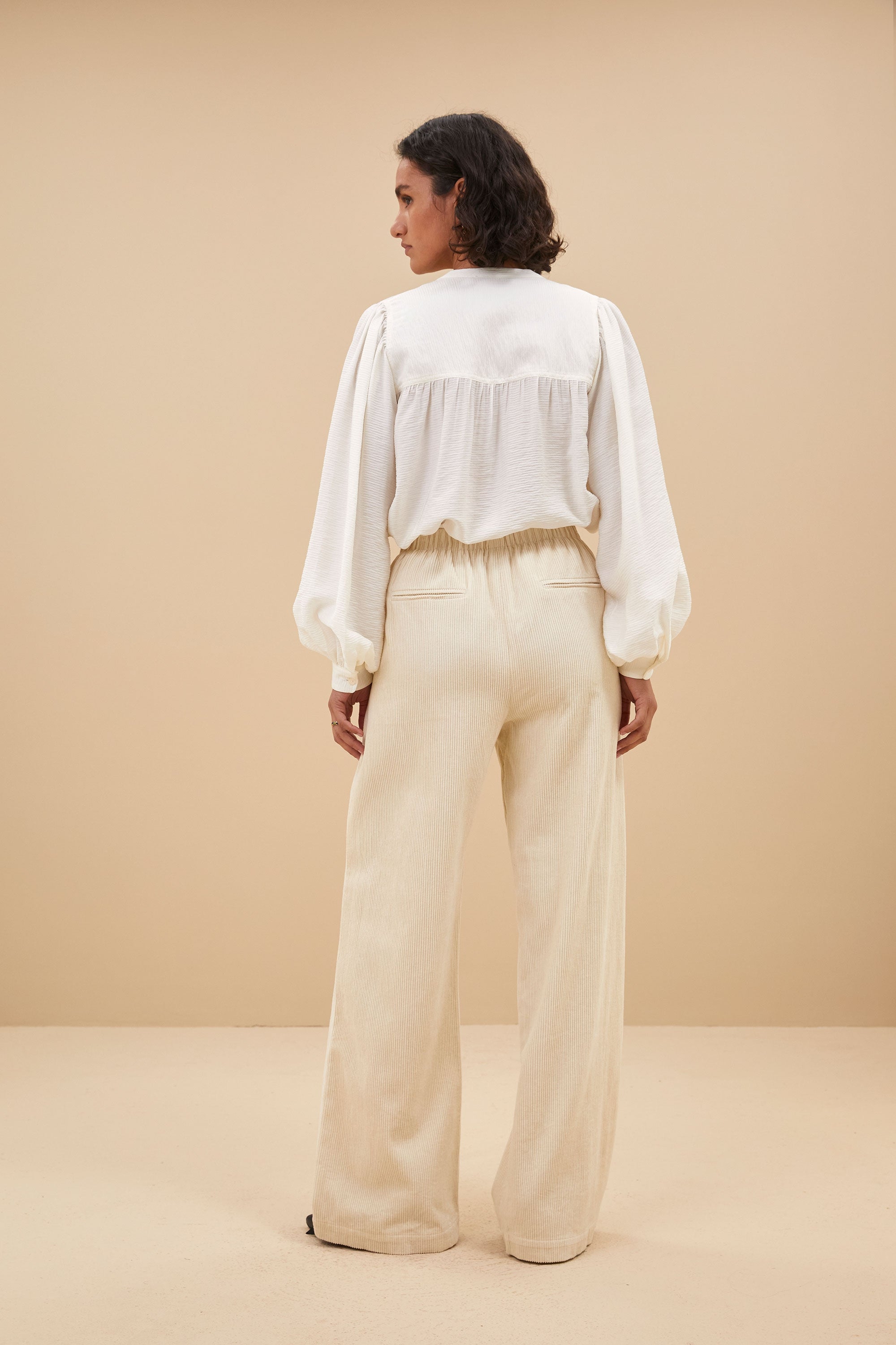 olan blouse | off white