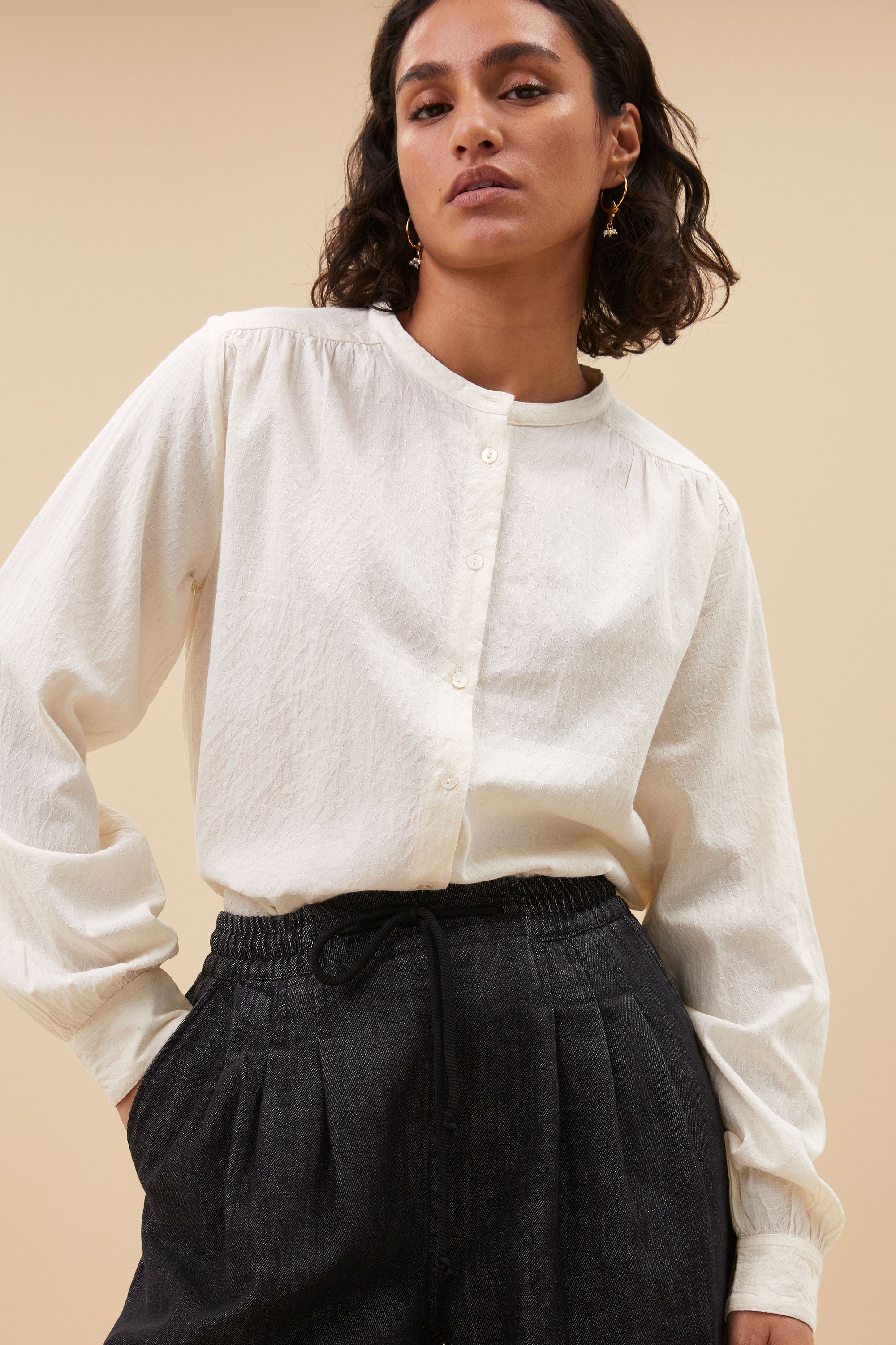 lenn blouse | off white