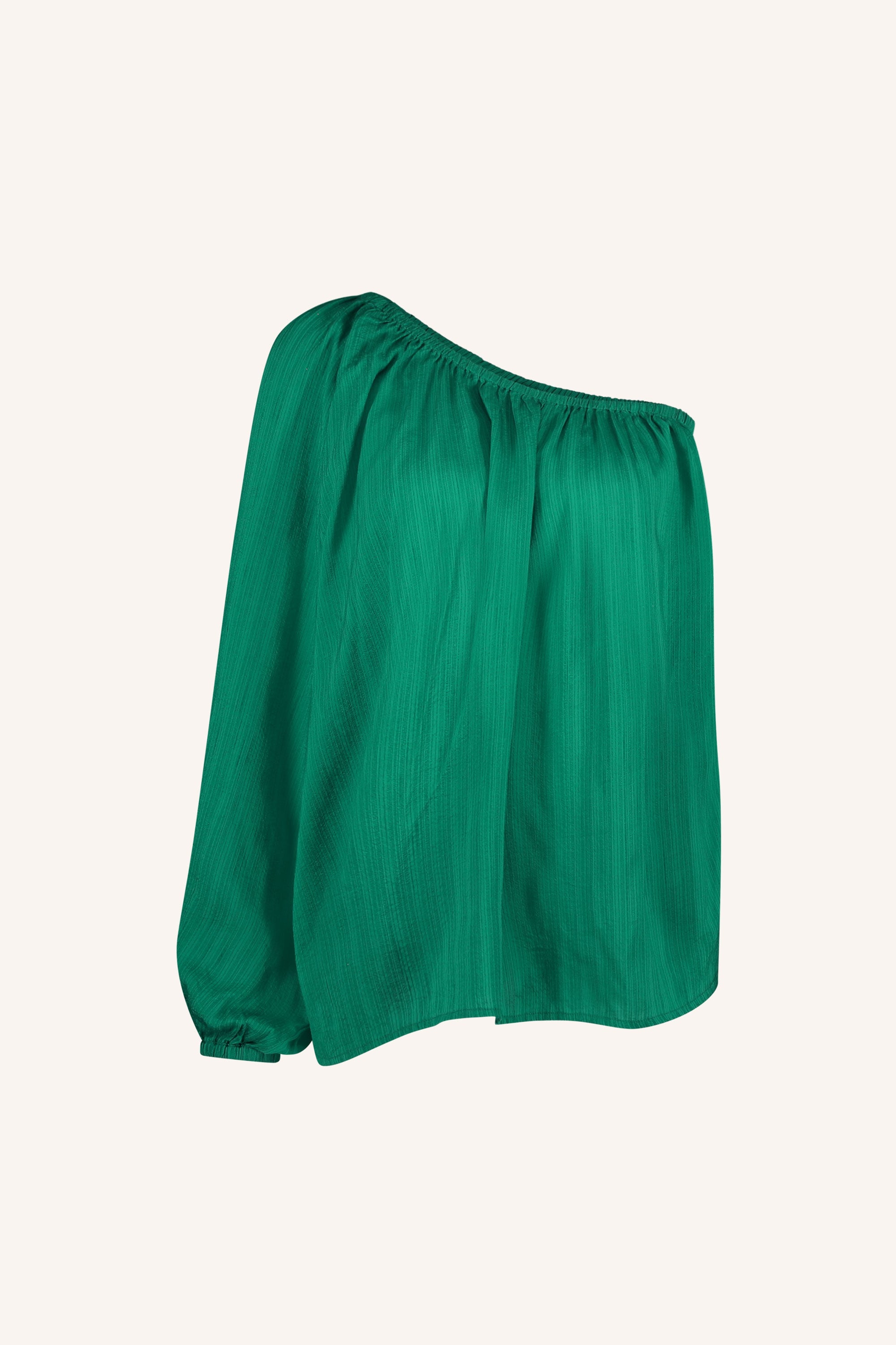 stella blouse | bright green