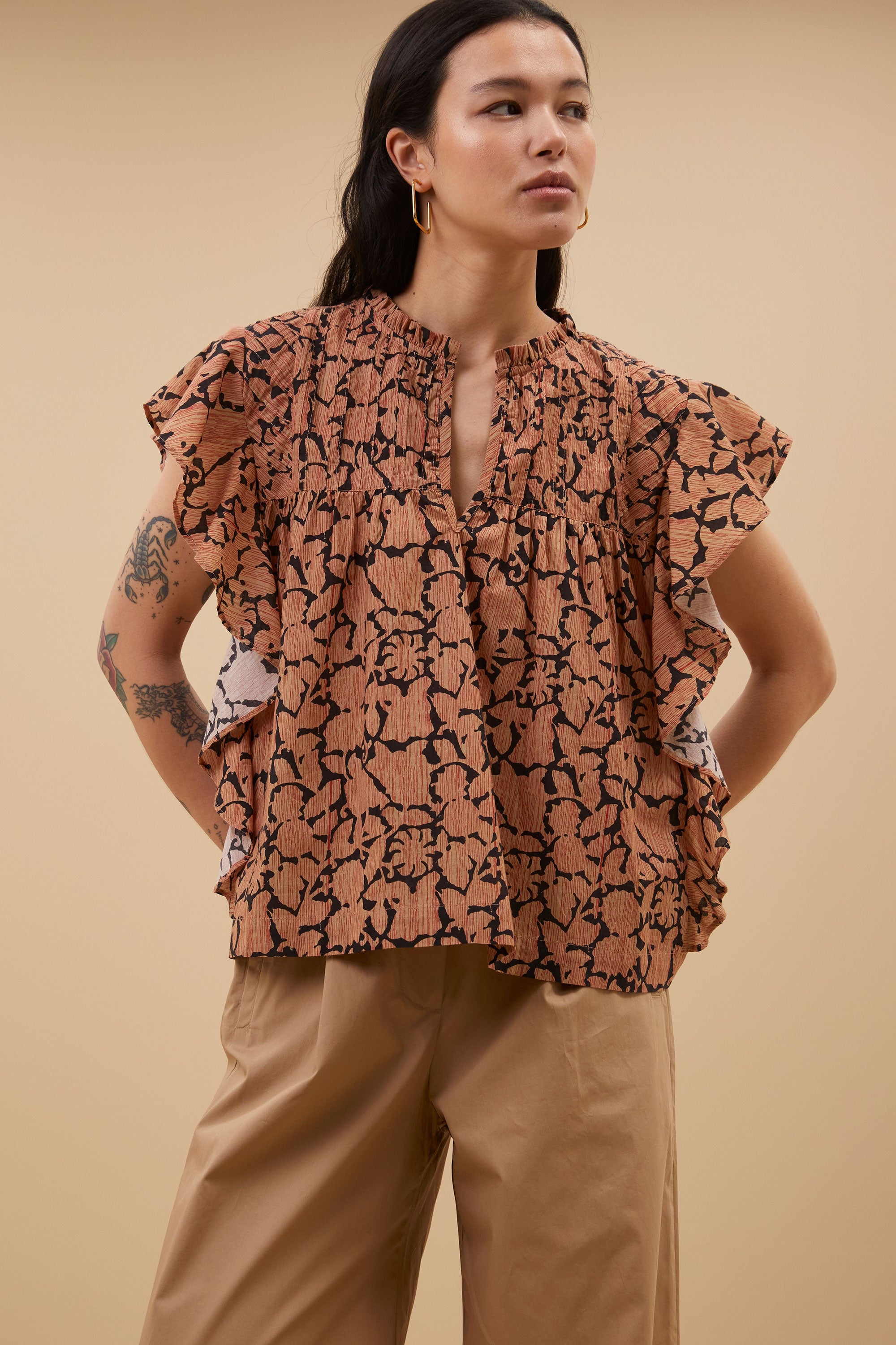 danee anika blouse | anika print