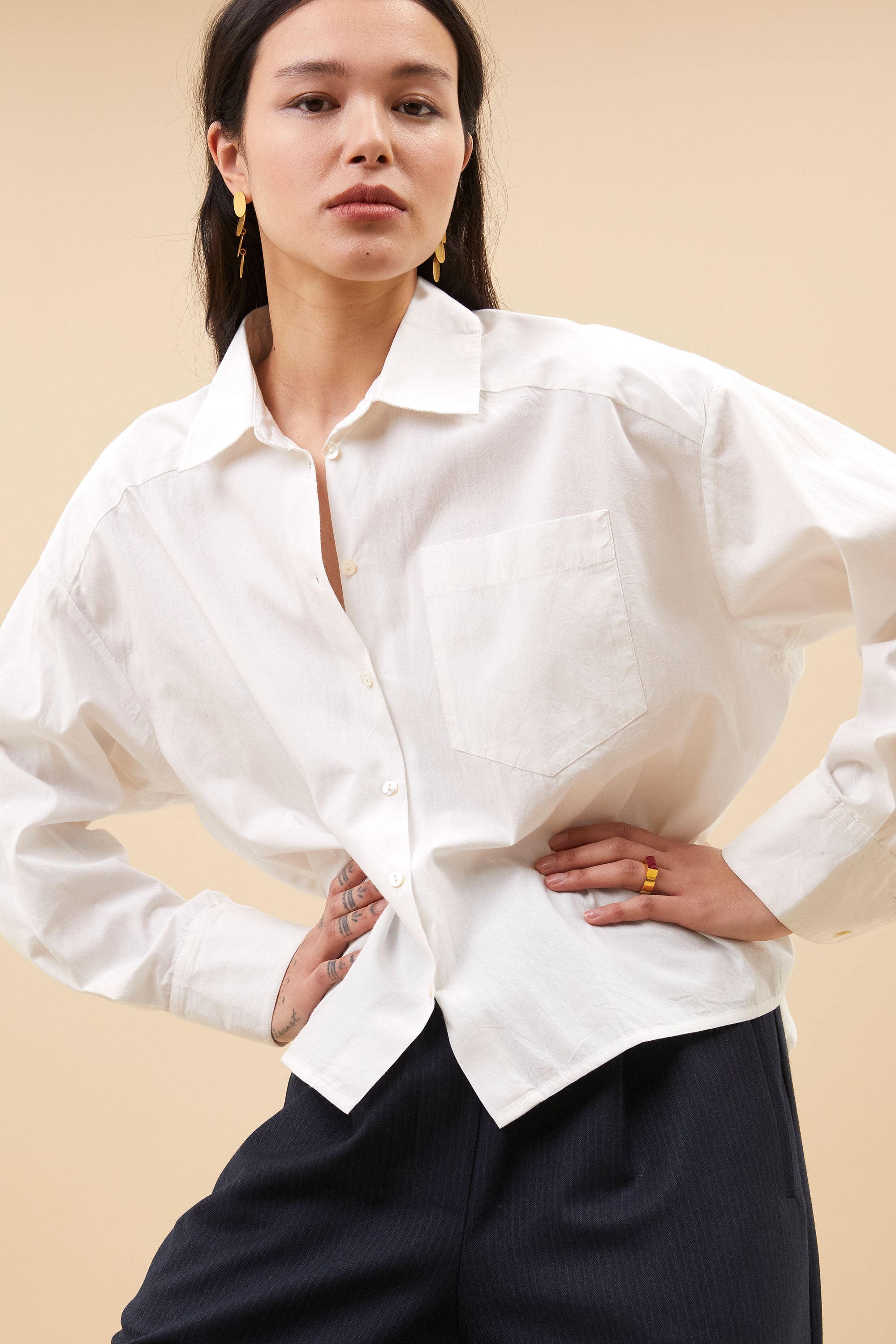 blusa nima | blanco