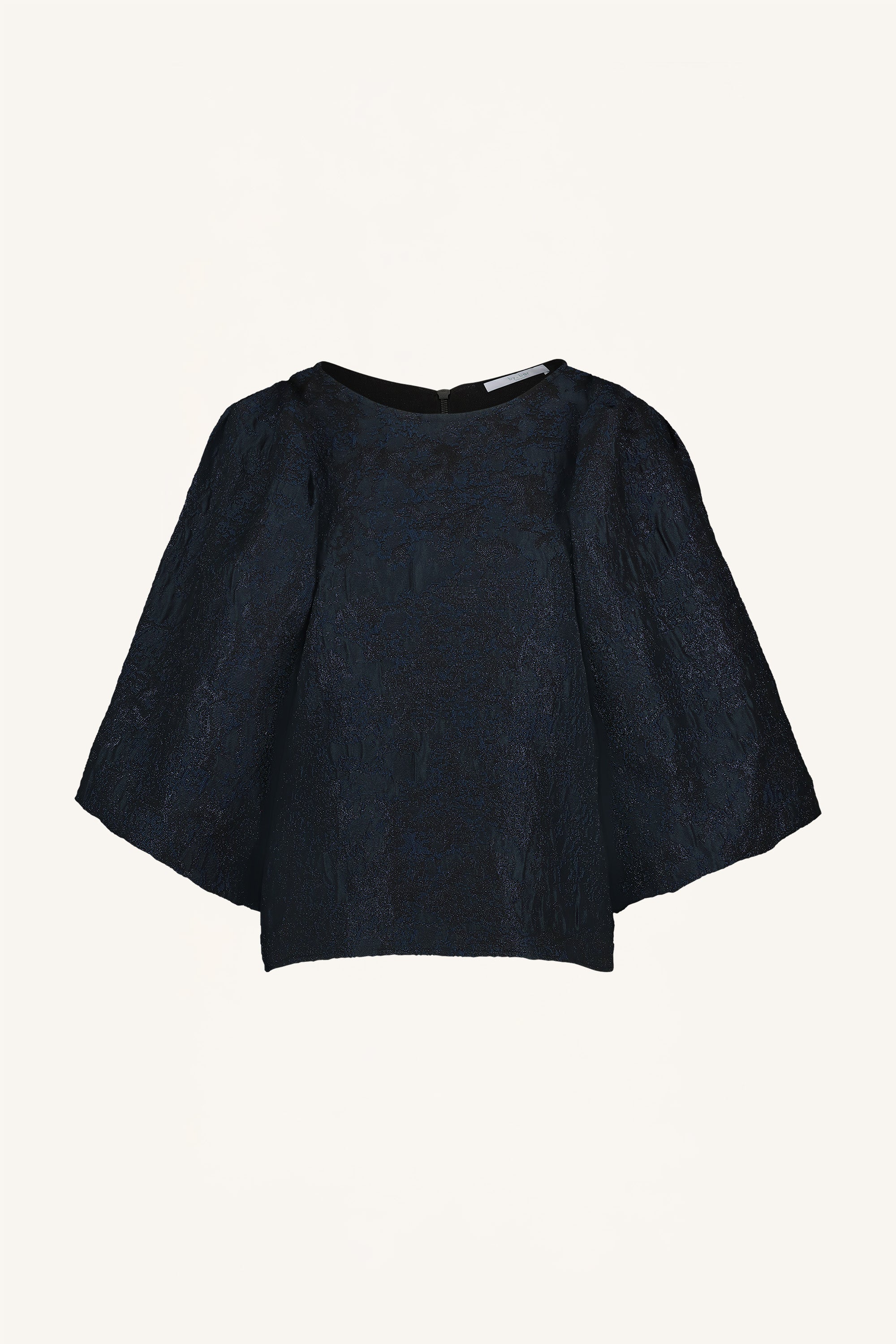 zasu jacquard blouse | midnight