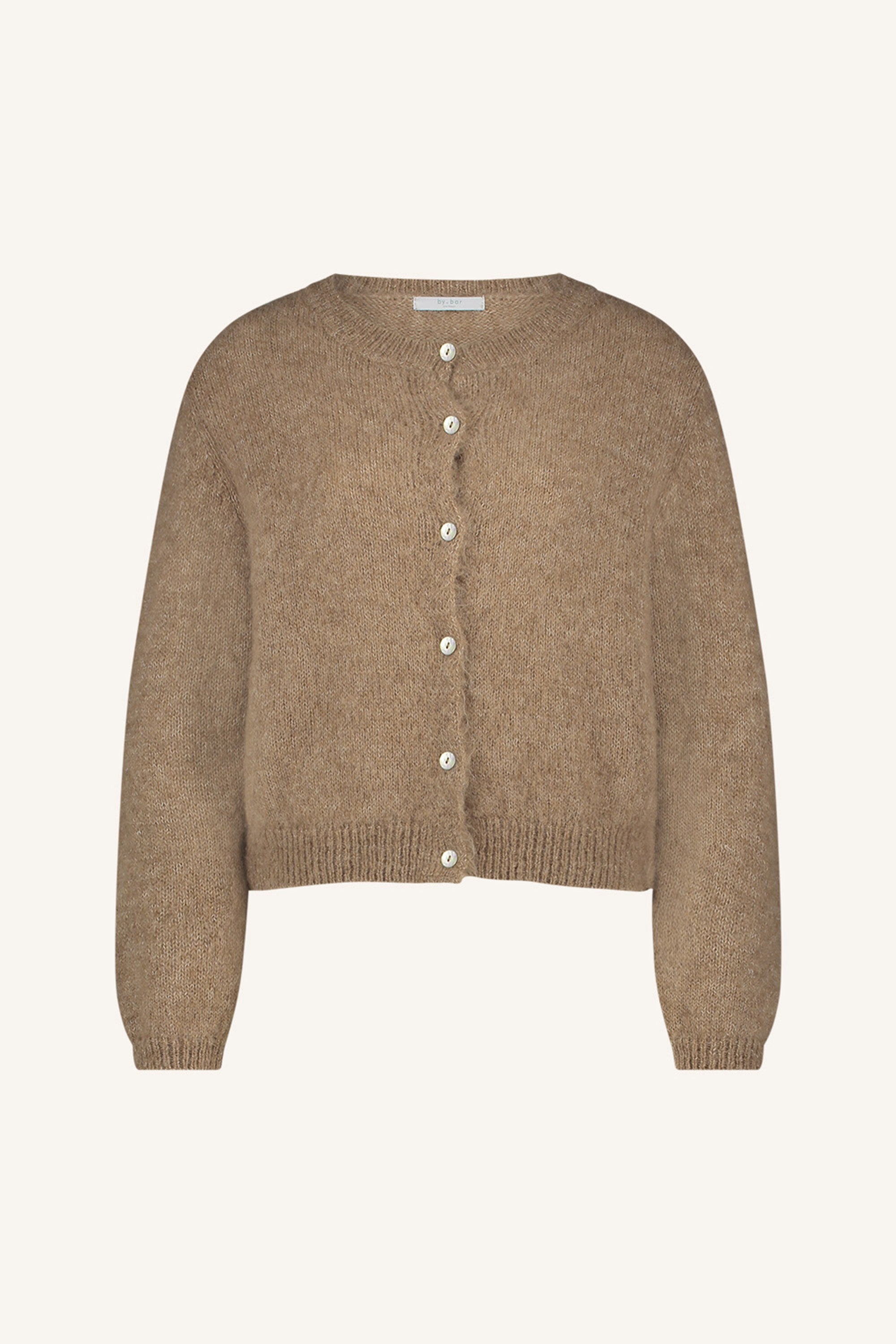 cleo natural cardigan | camel