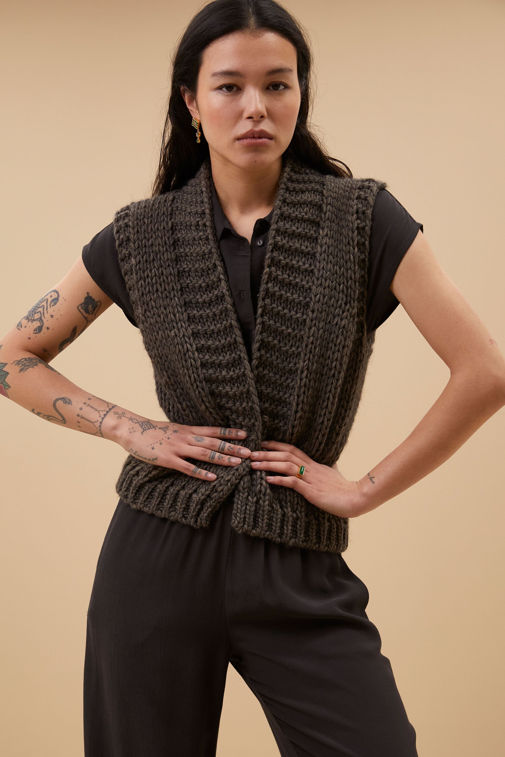 levi gilet | cafe noir