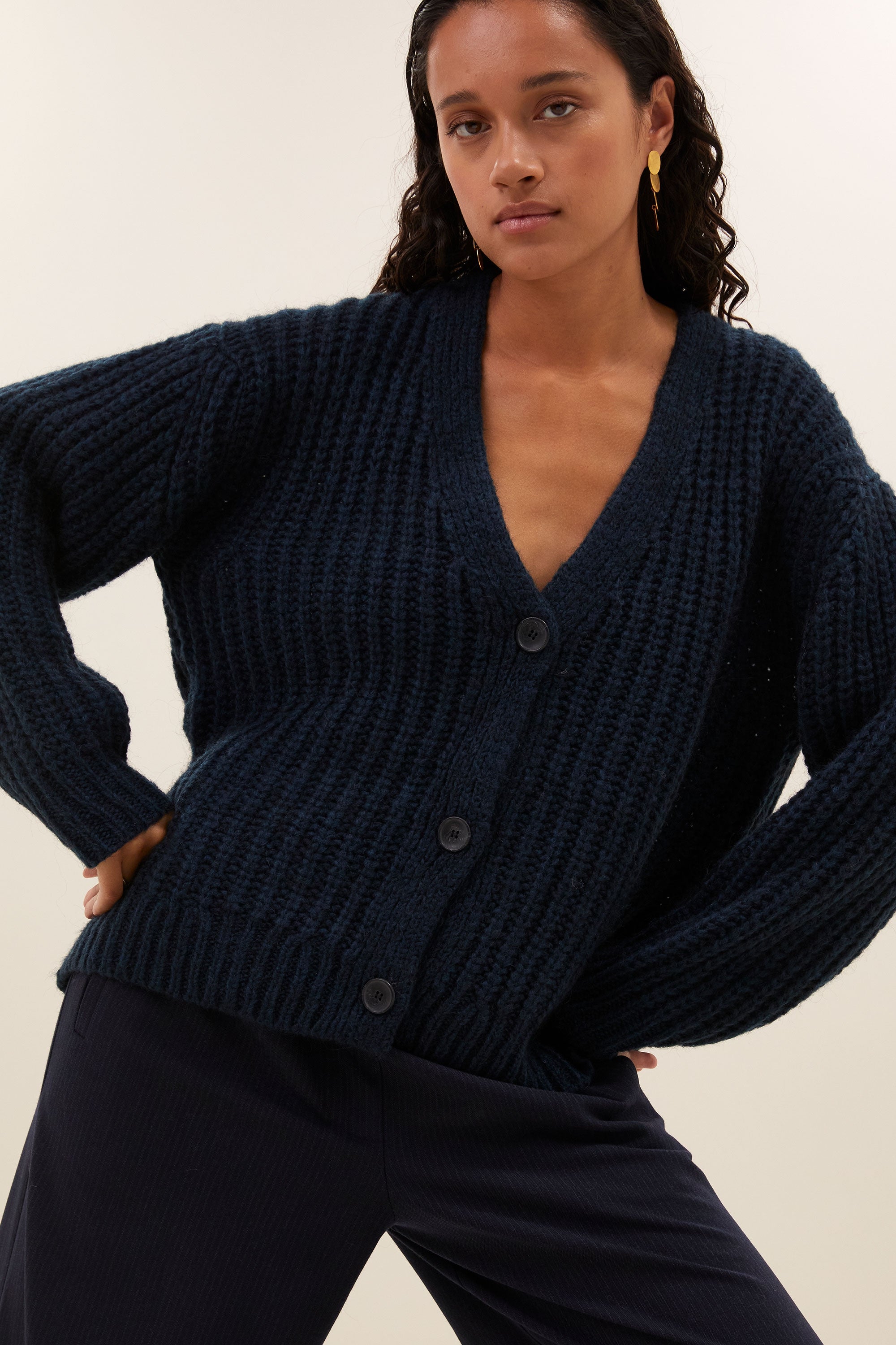 bobbi cardigan | navy