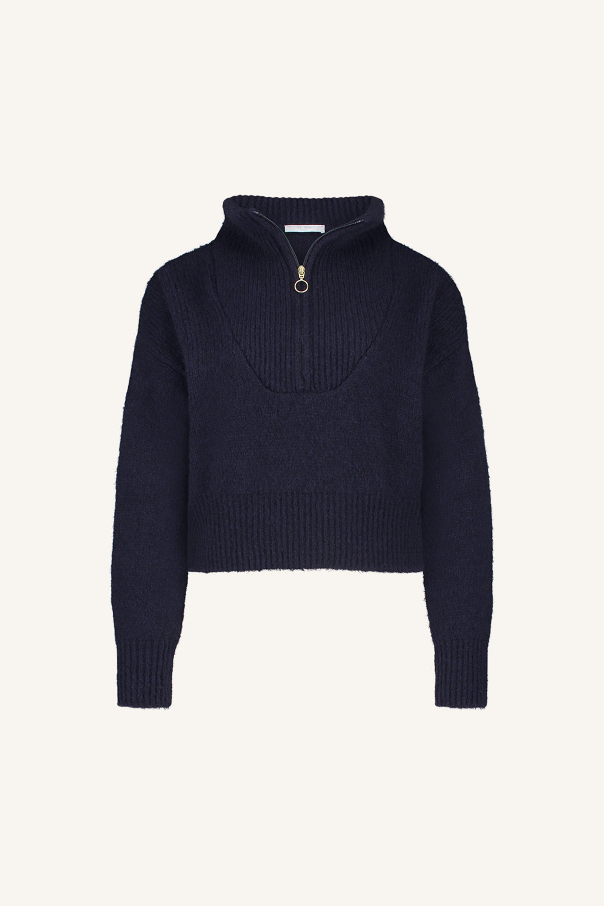 boxy beau pullover | midnight