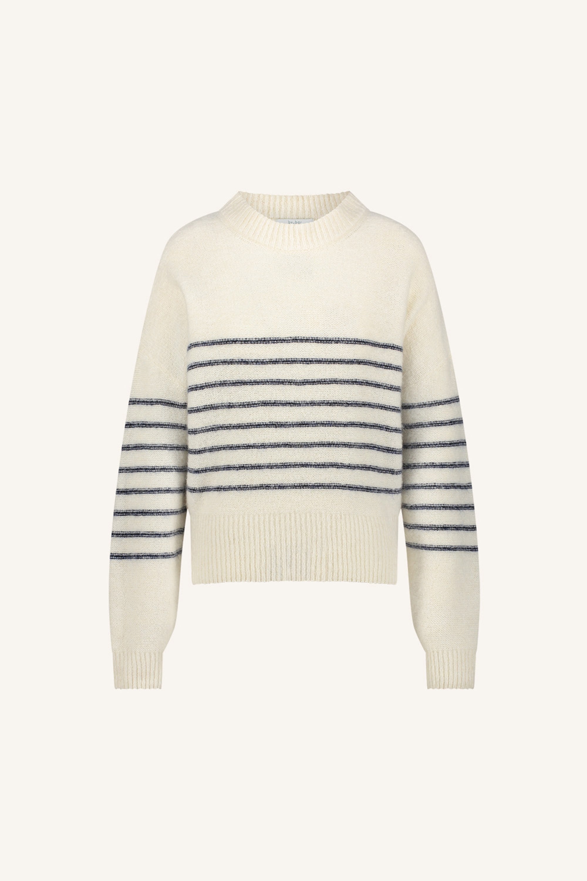 sonny stripe pullover | off white