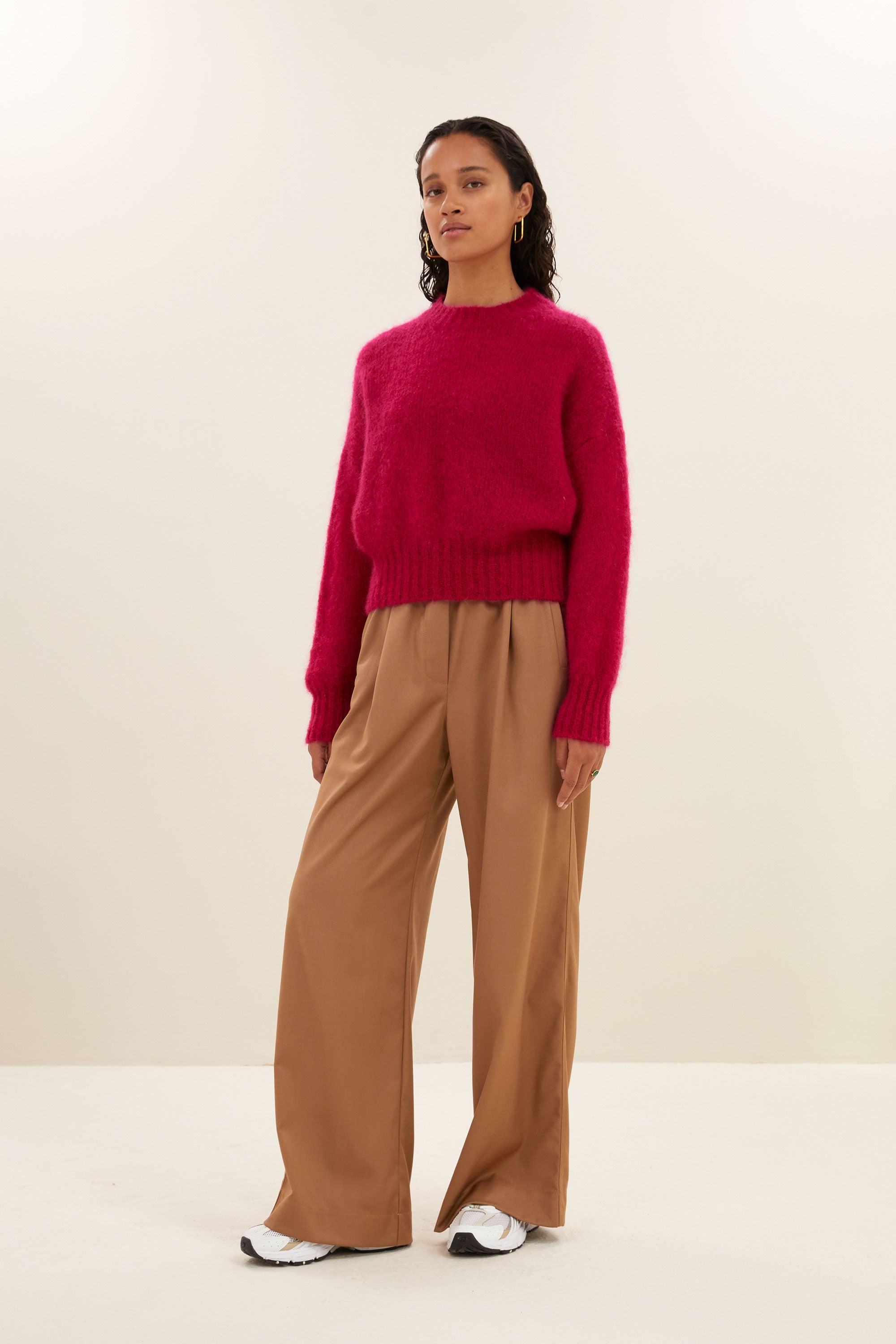 sonny pullover | fuchsia