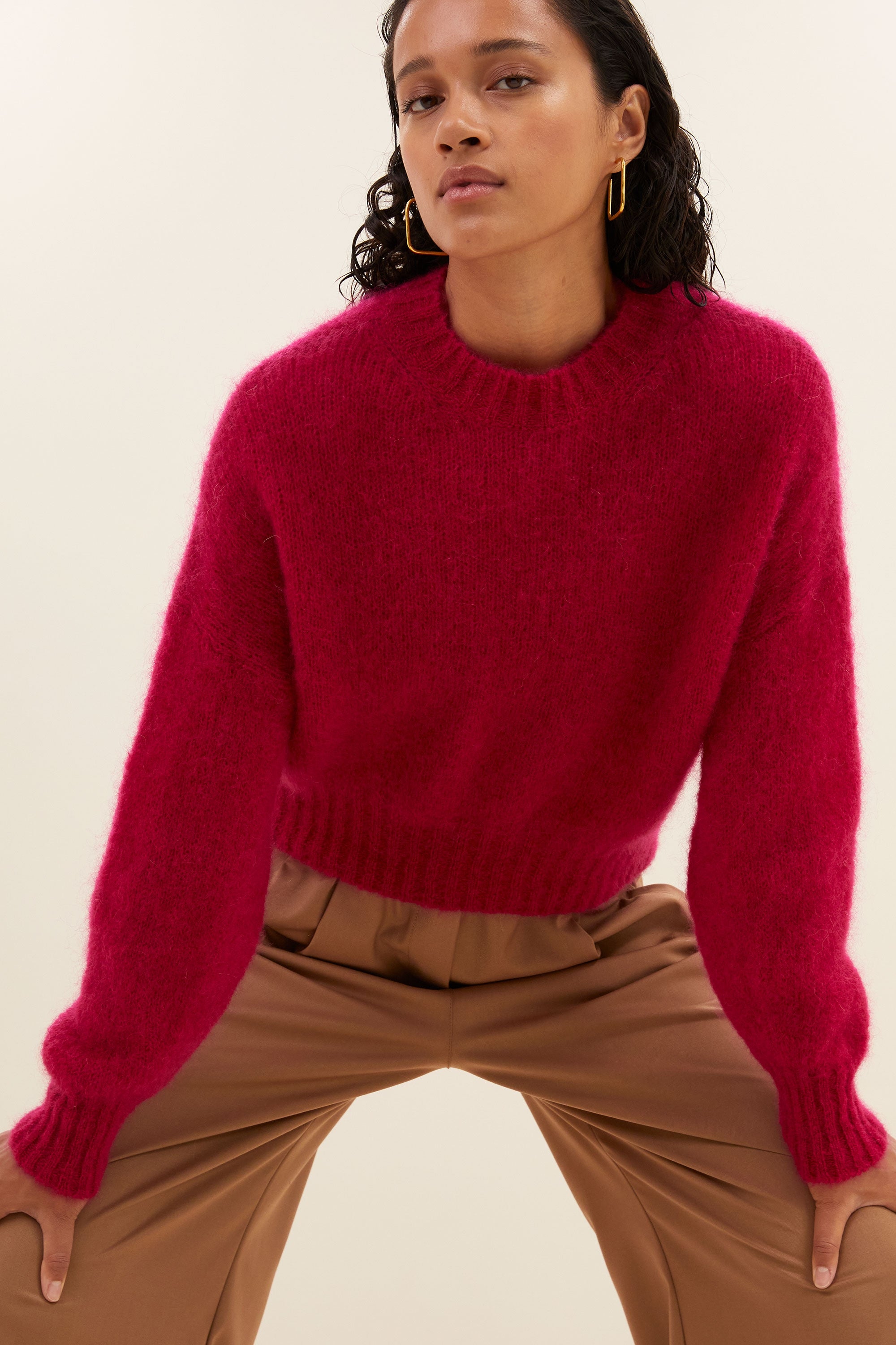 sonny pullover | fuchsia