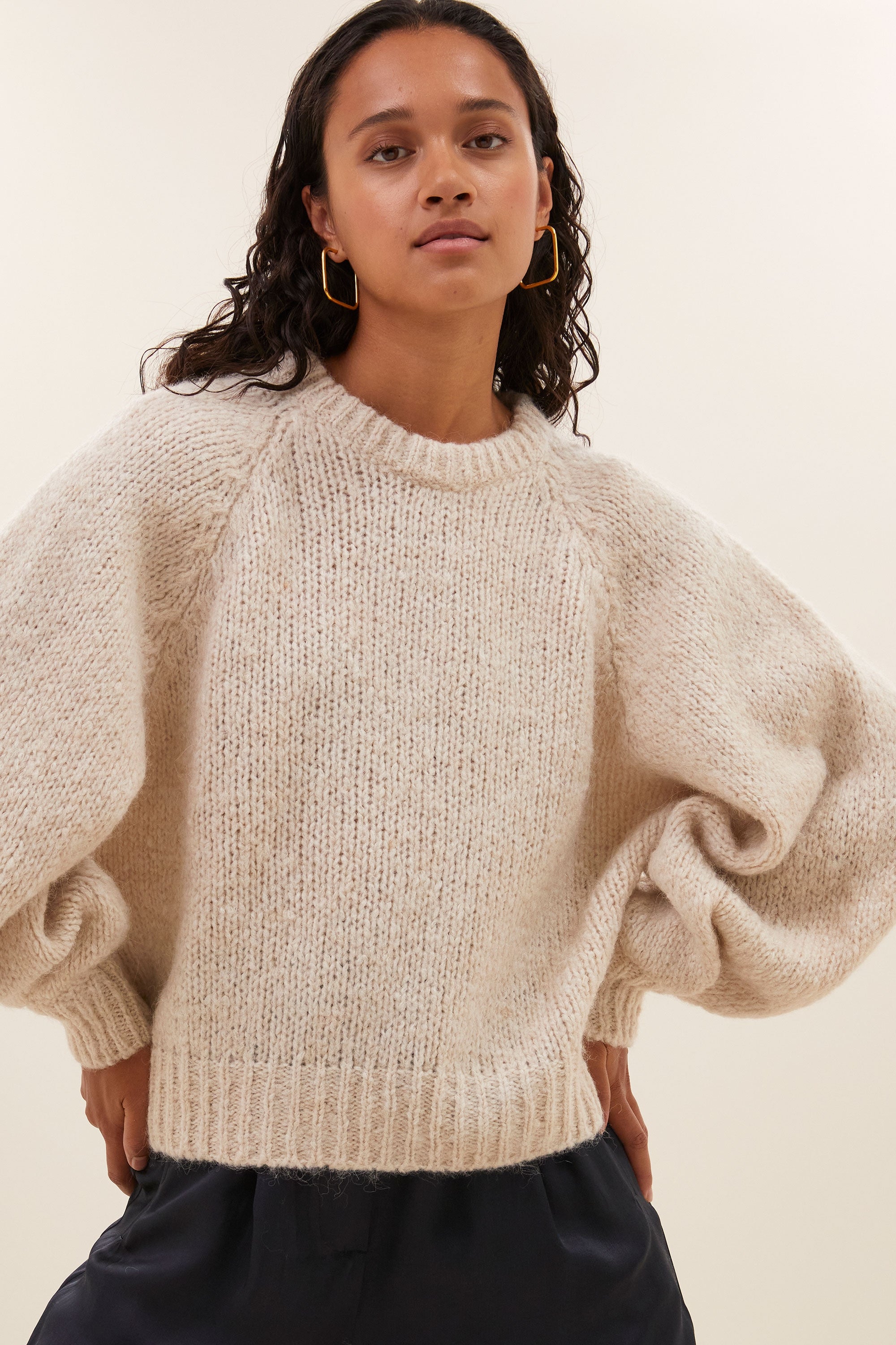 lucia pullover | chalk