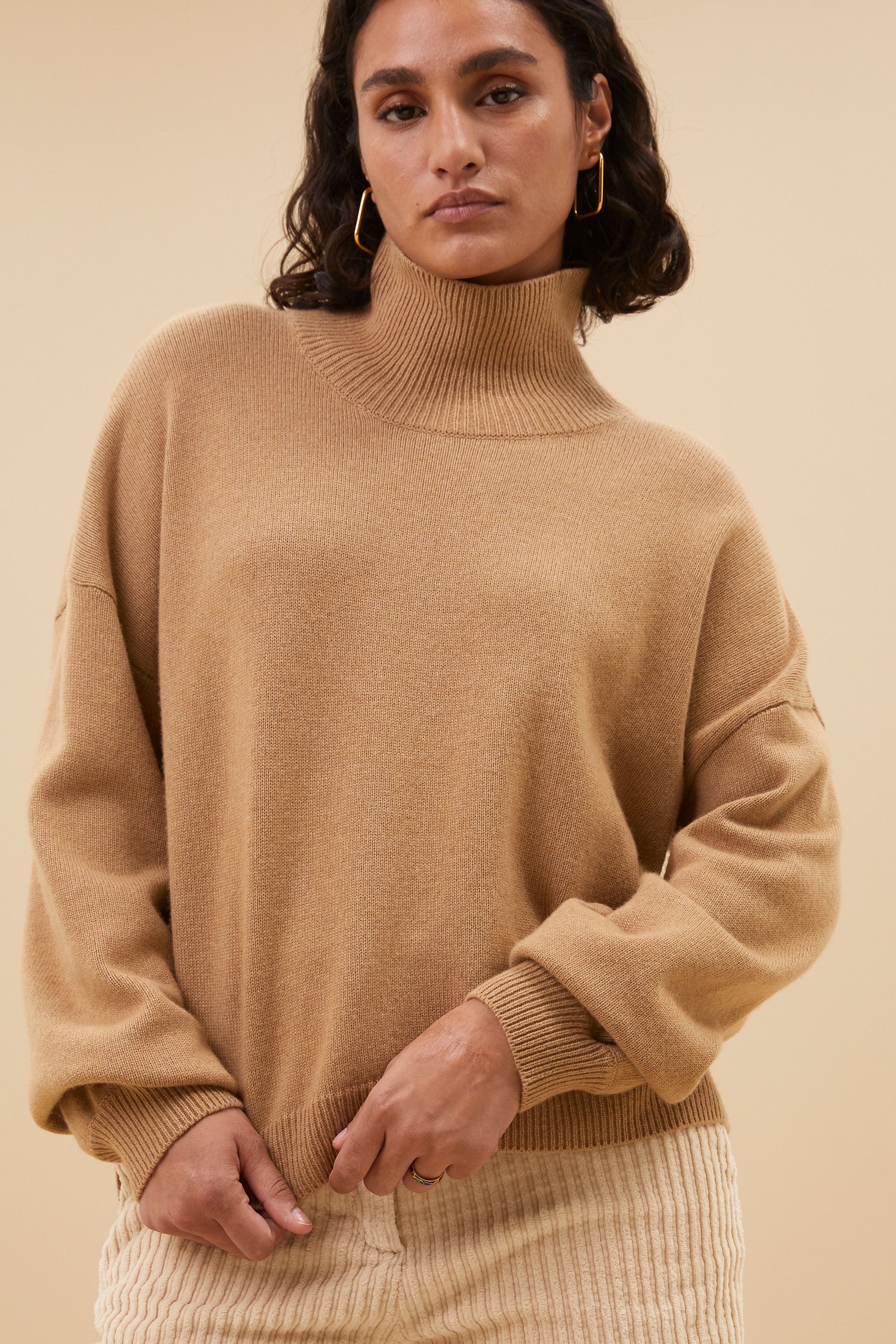 sammie pullover | camel