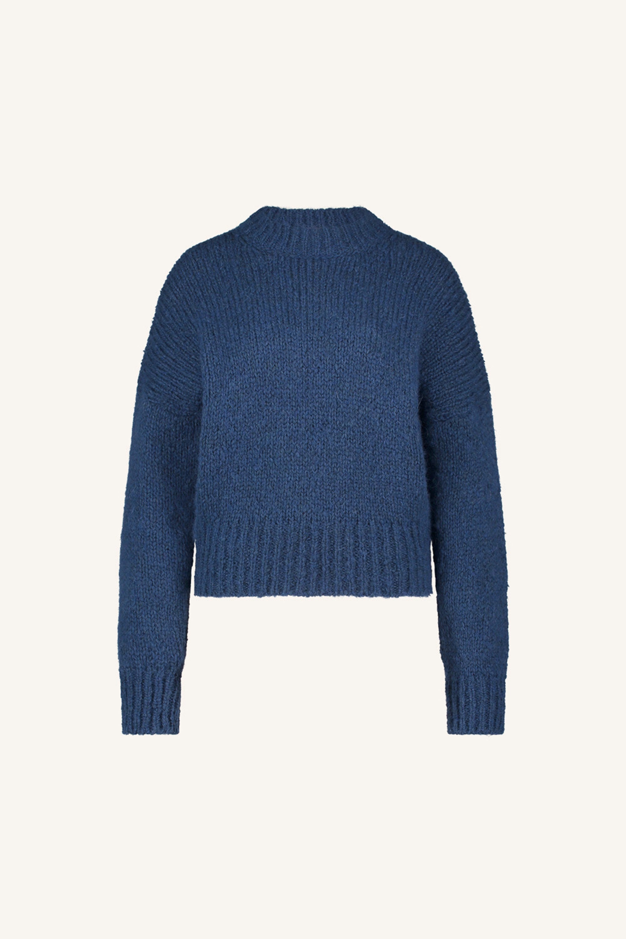 sonny bulky pullover | oil blue