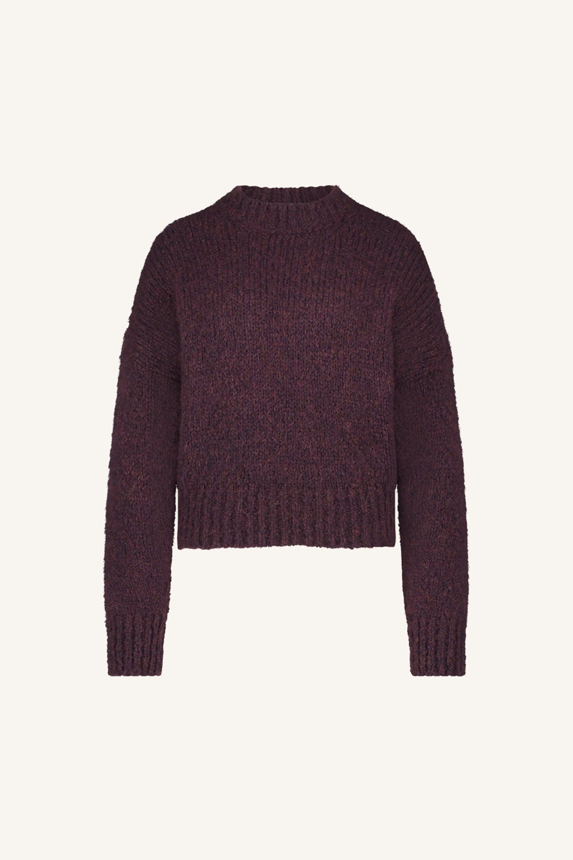 sonny bulky pullover | pecan