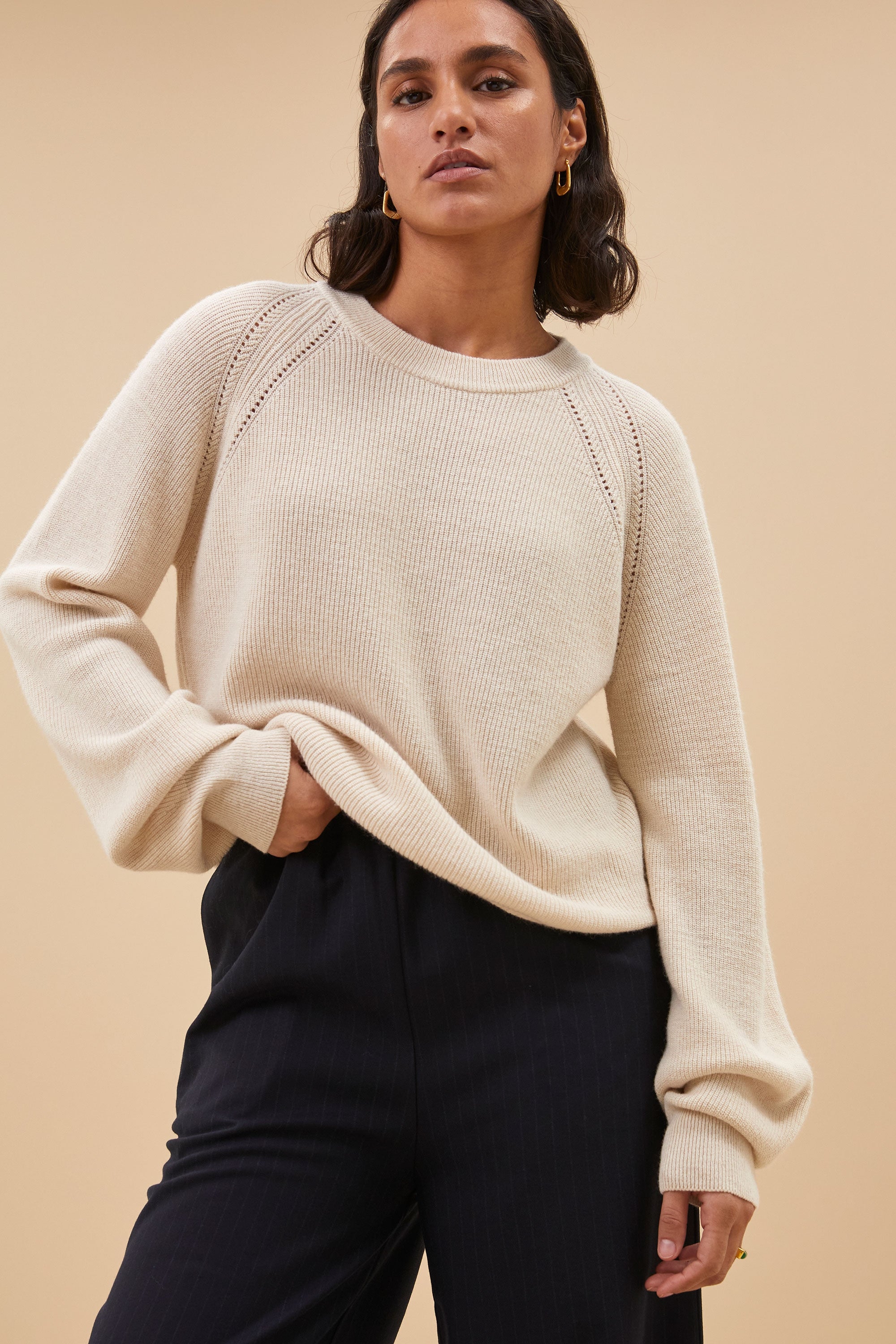 duccio pullover | chalk