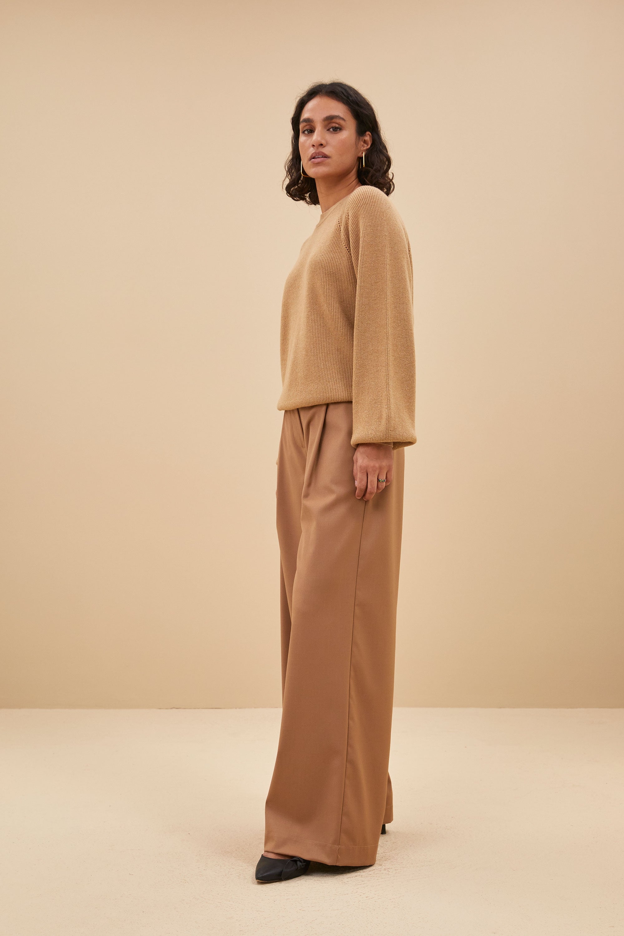 duccio pullover | camel