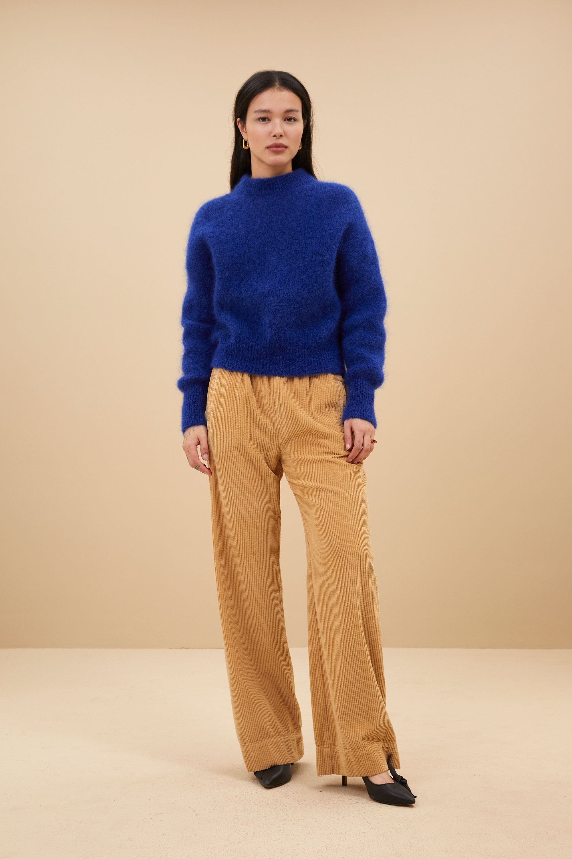 mees cord pants | camel