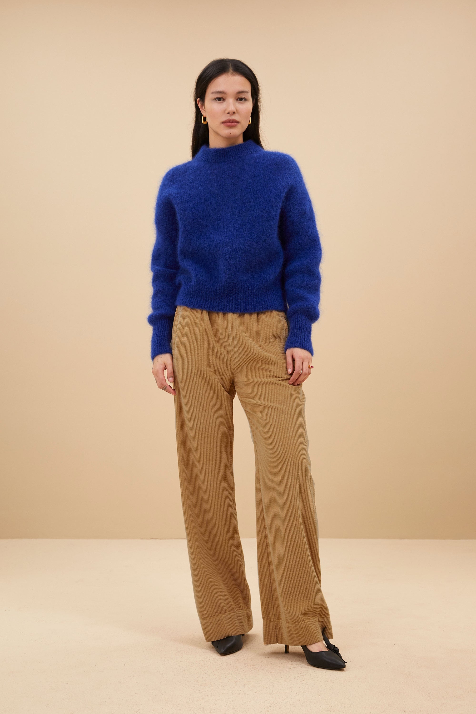 mees cord pants | camel