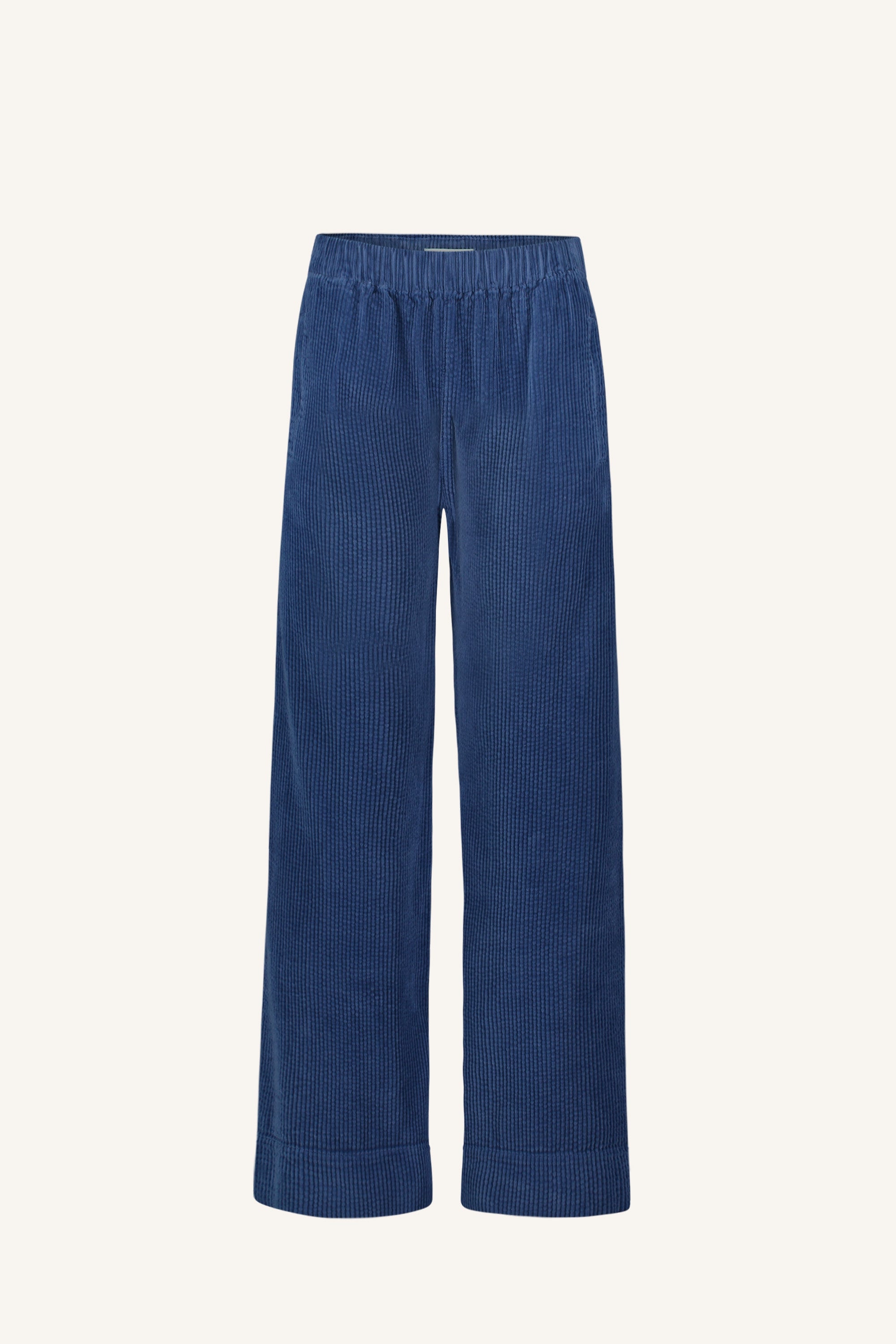 mees cord pants | bright oil blue