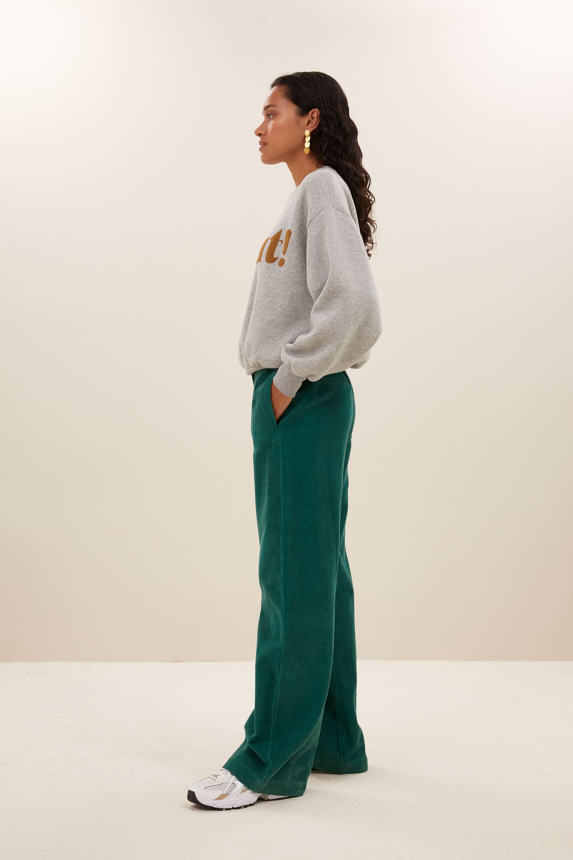 odin cord pants | evergreen