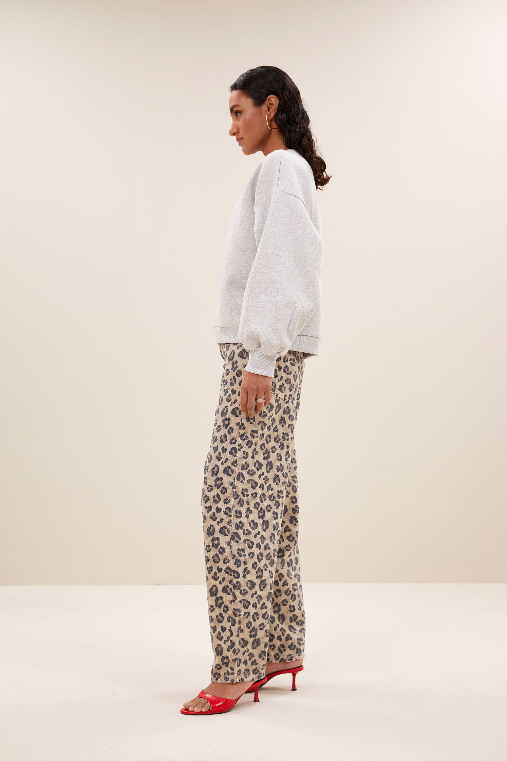 lew cheetah pants | cheetah print