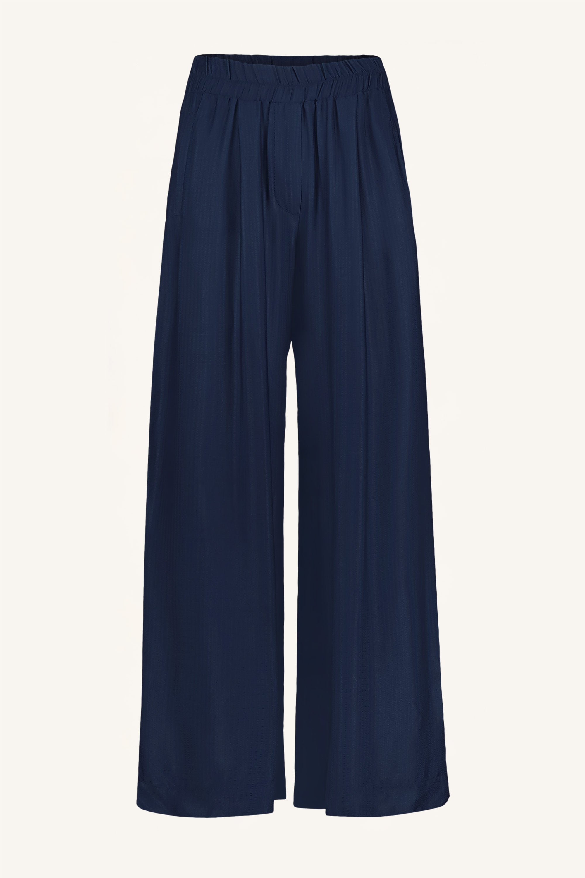 benji gloss stripe pants | blue nights