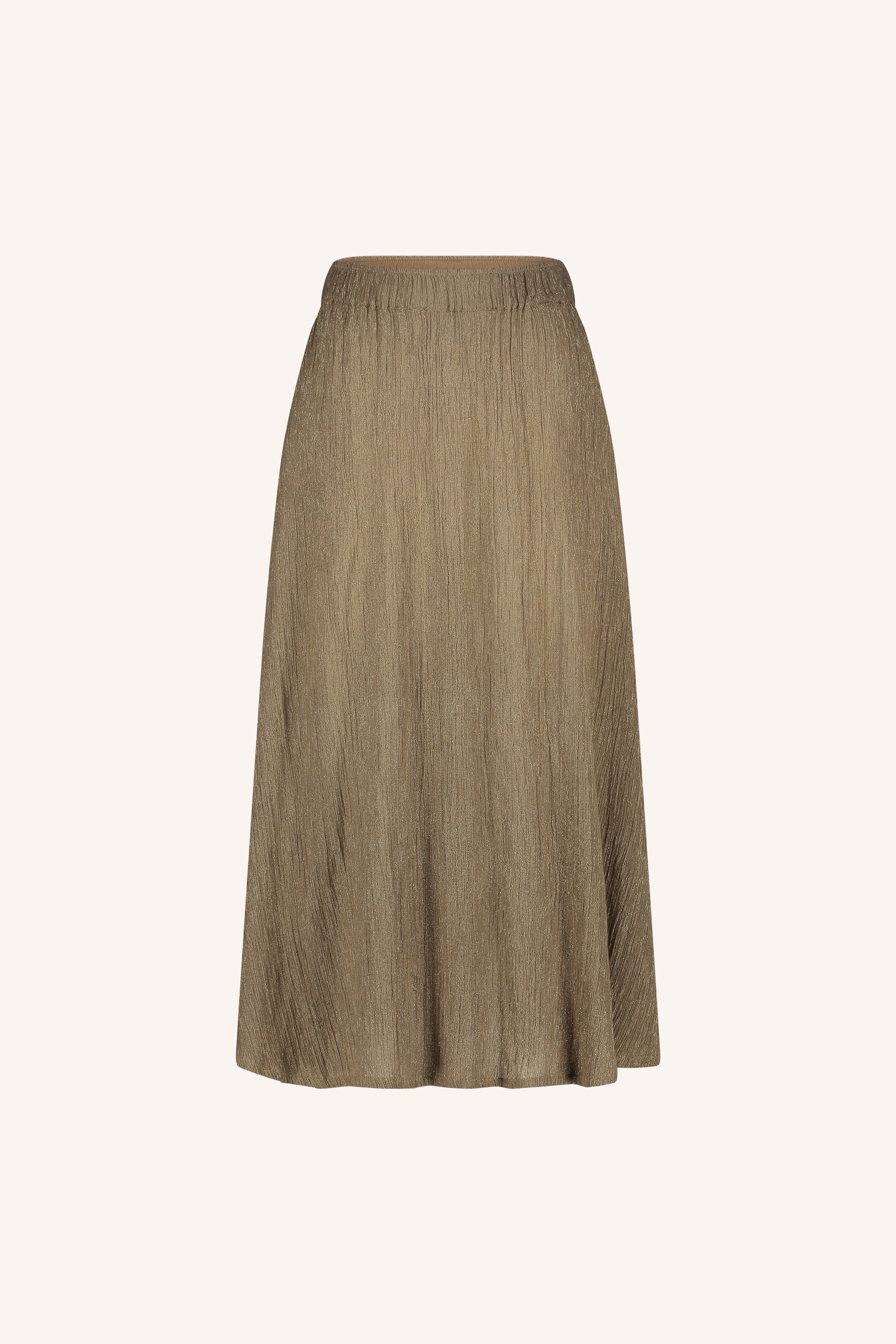 juta lurex skirt | gold