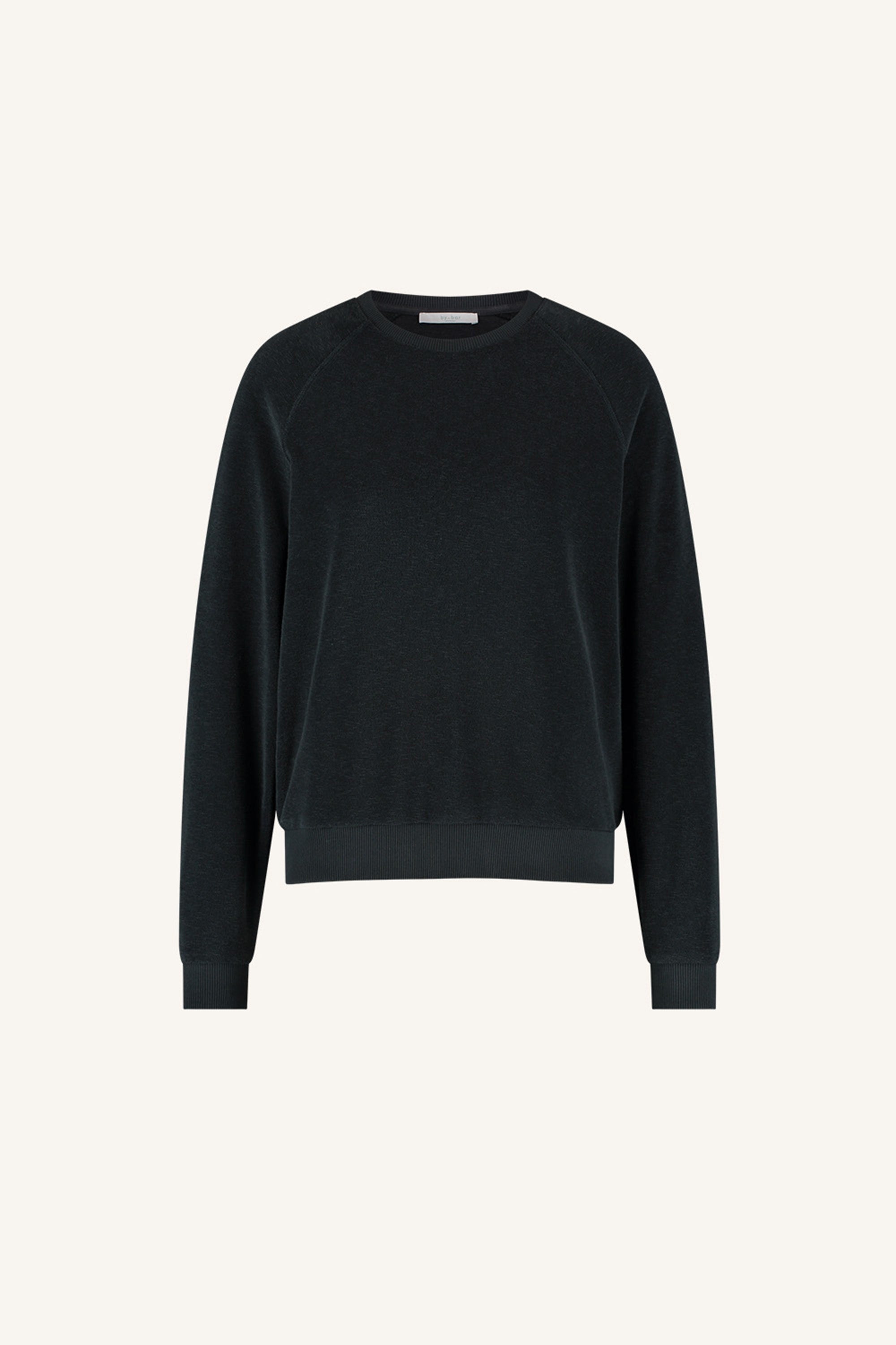 bonne slub sweater | jet black