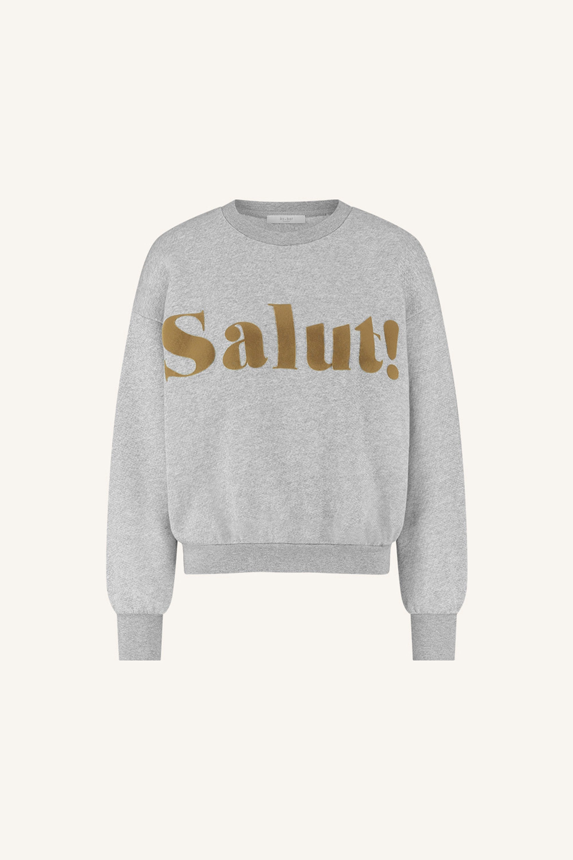 bibi salut sweater | grey melee