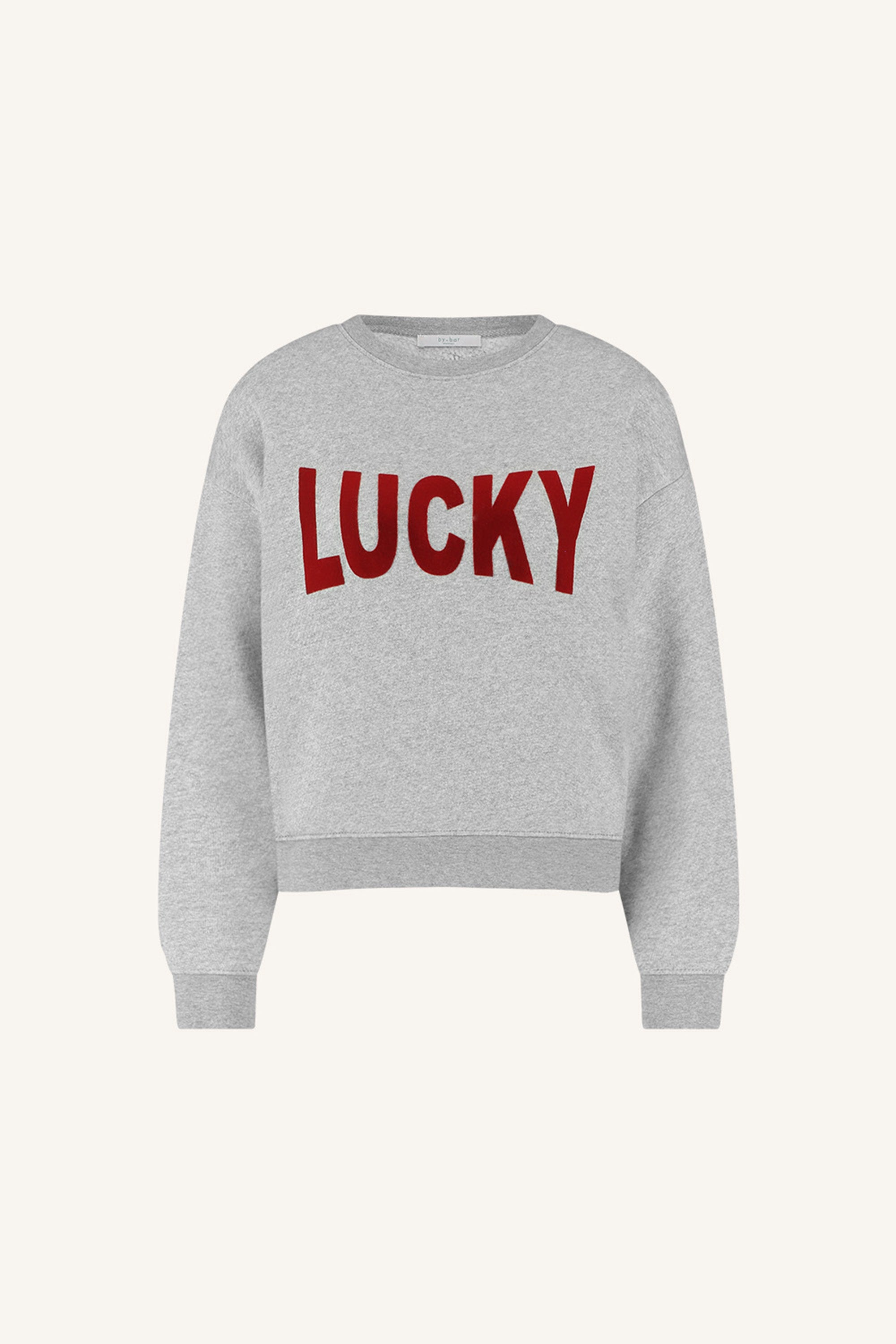 bas lucky sweater | grey melee