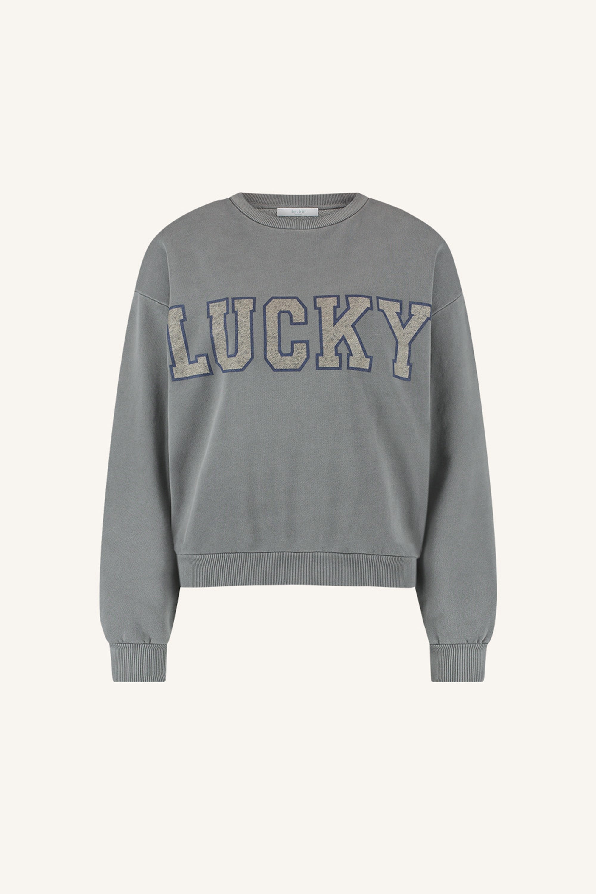 bibi lucky vintage sweater | charcoal