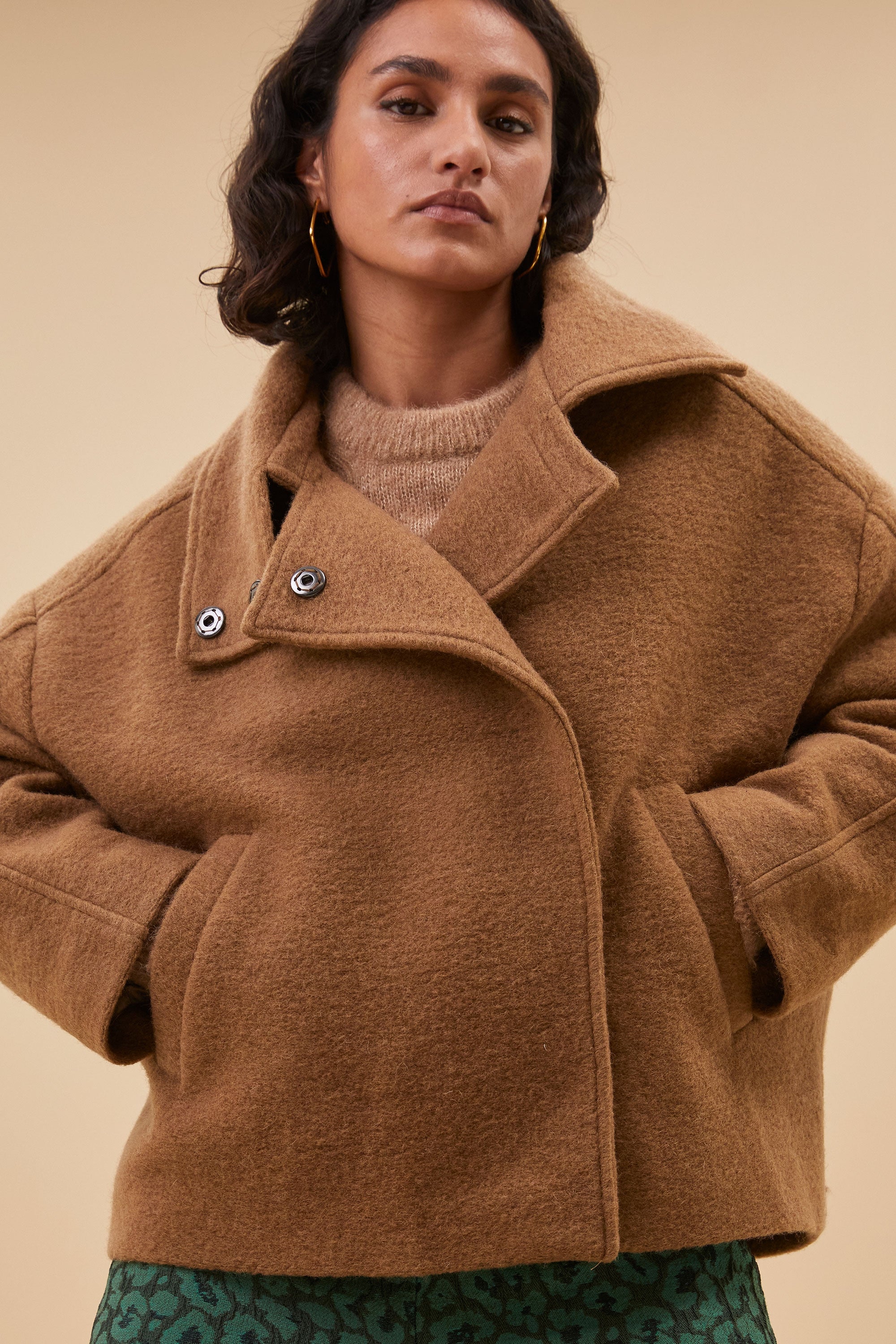 rika coat | camel