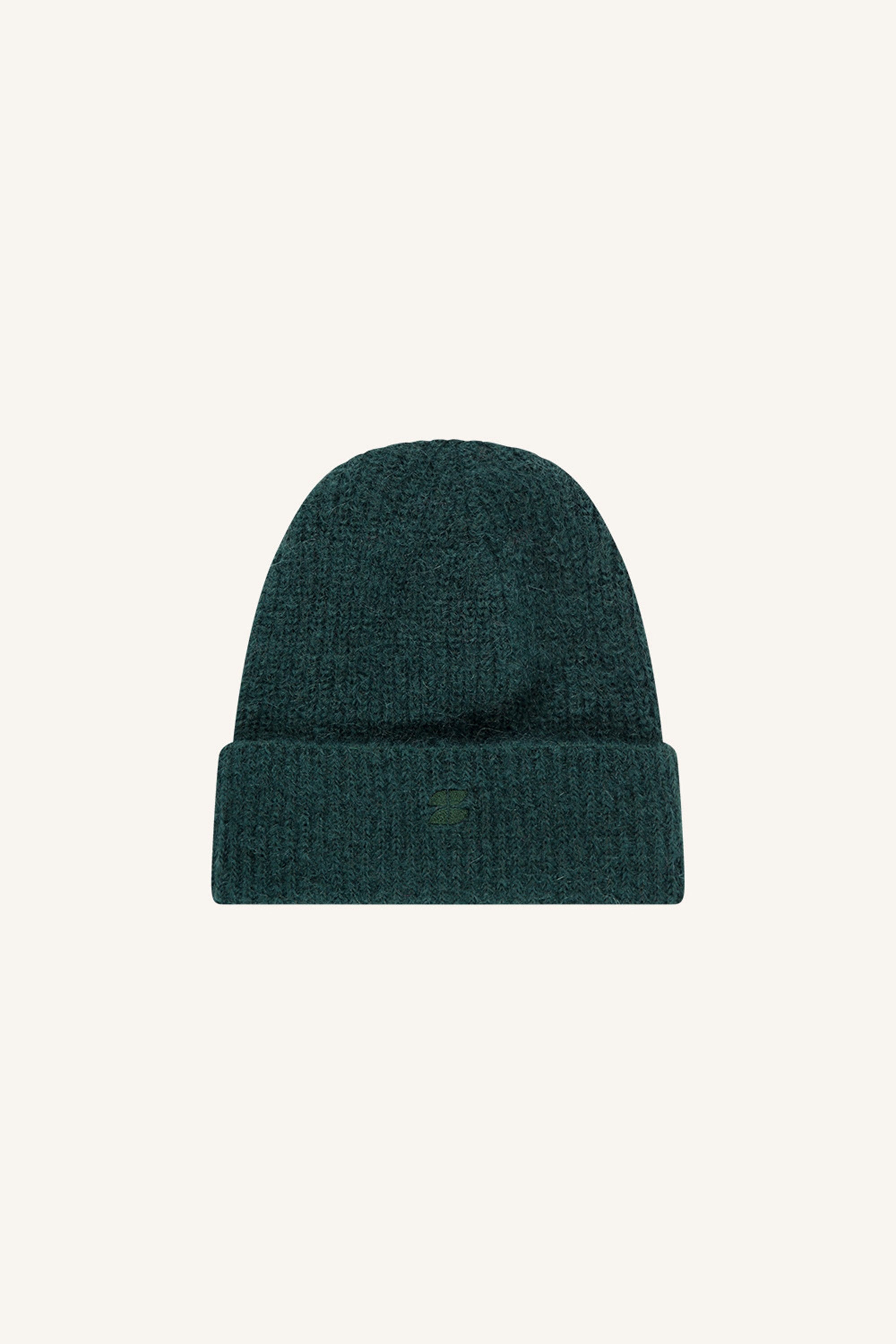 logo beanie | dark green