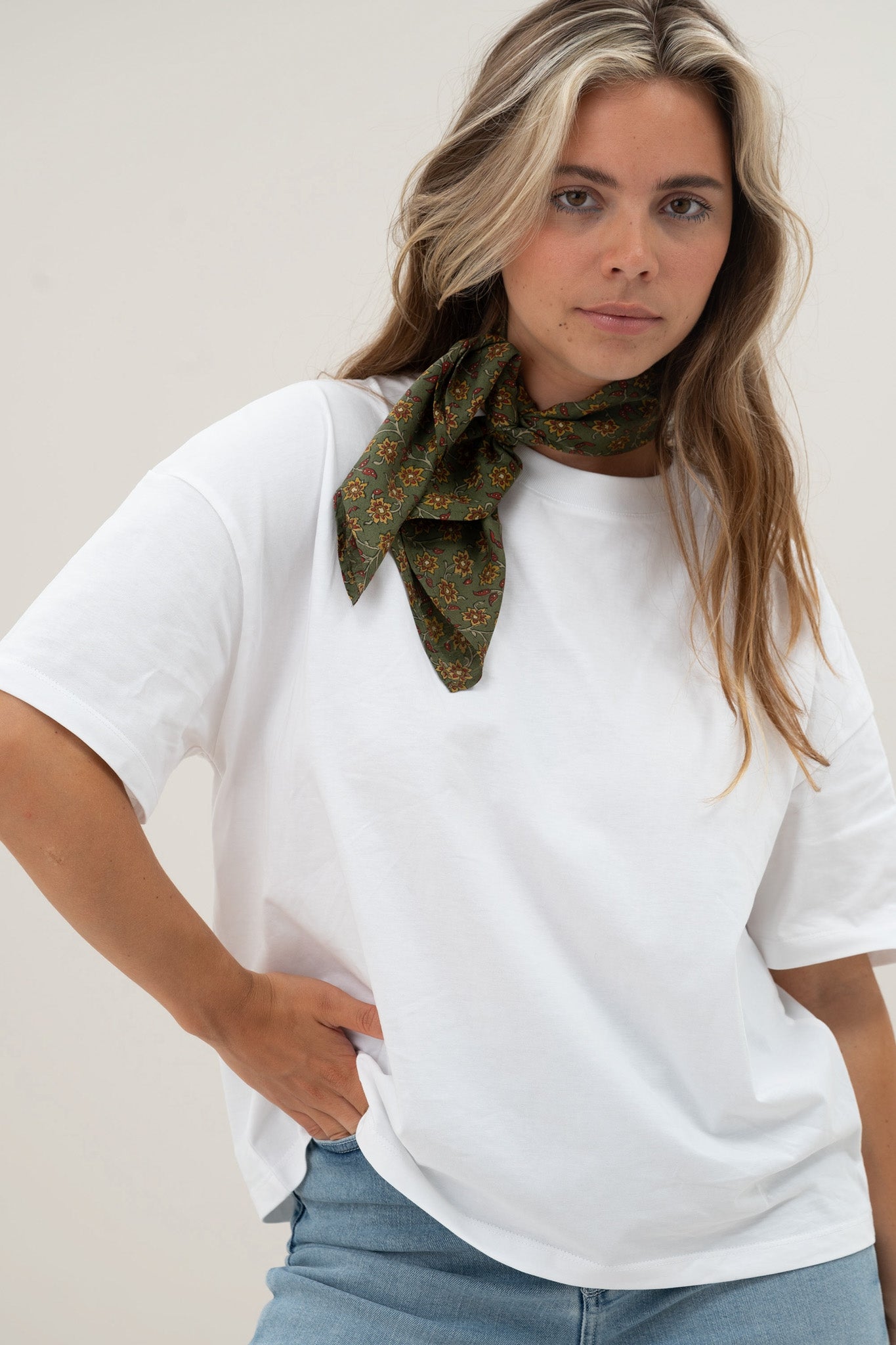 sari silk scarf | bathinda-b