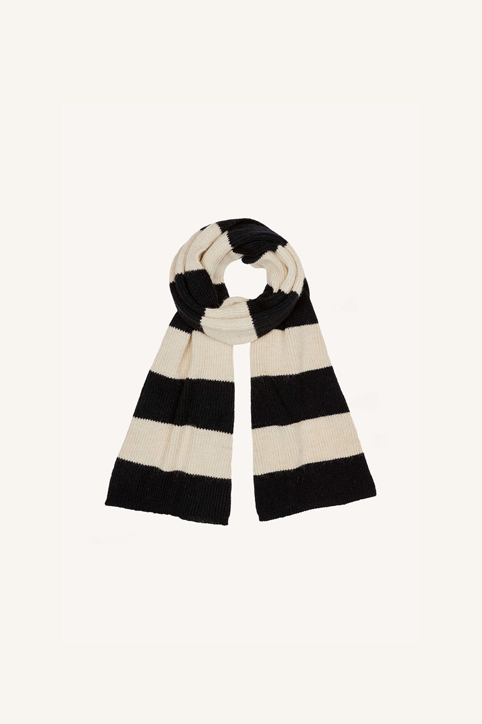 lilly striped scarf | midnight