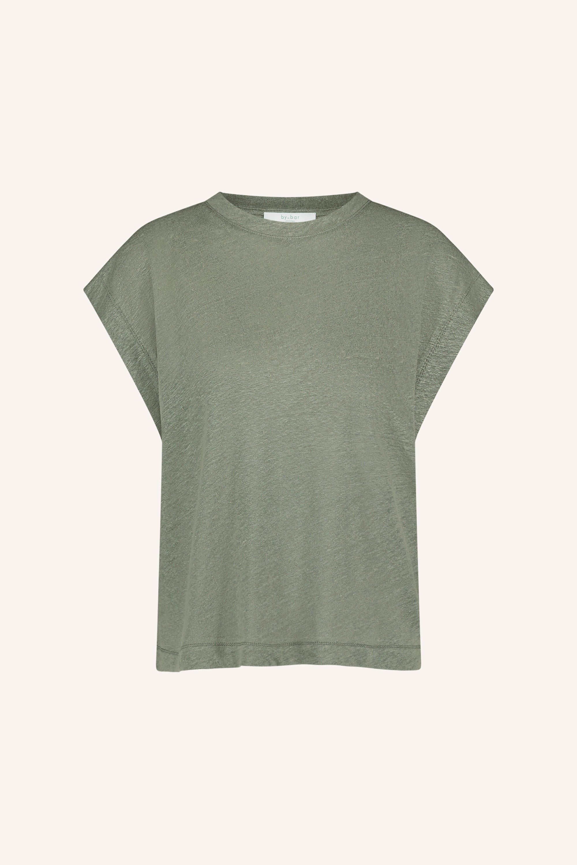 mason linen top | mulled basil