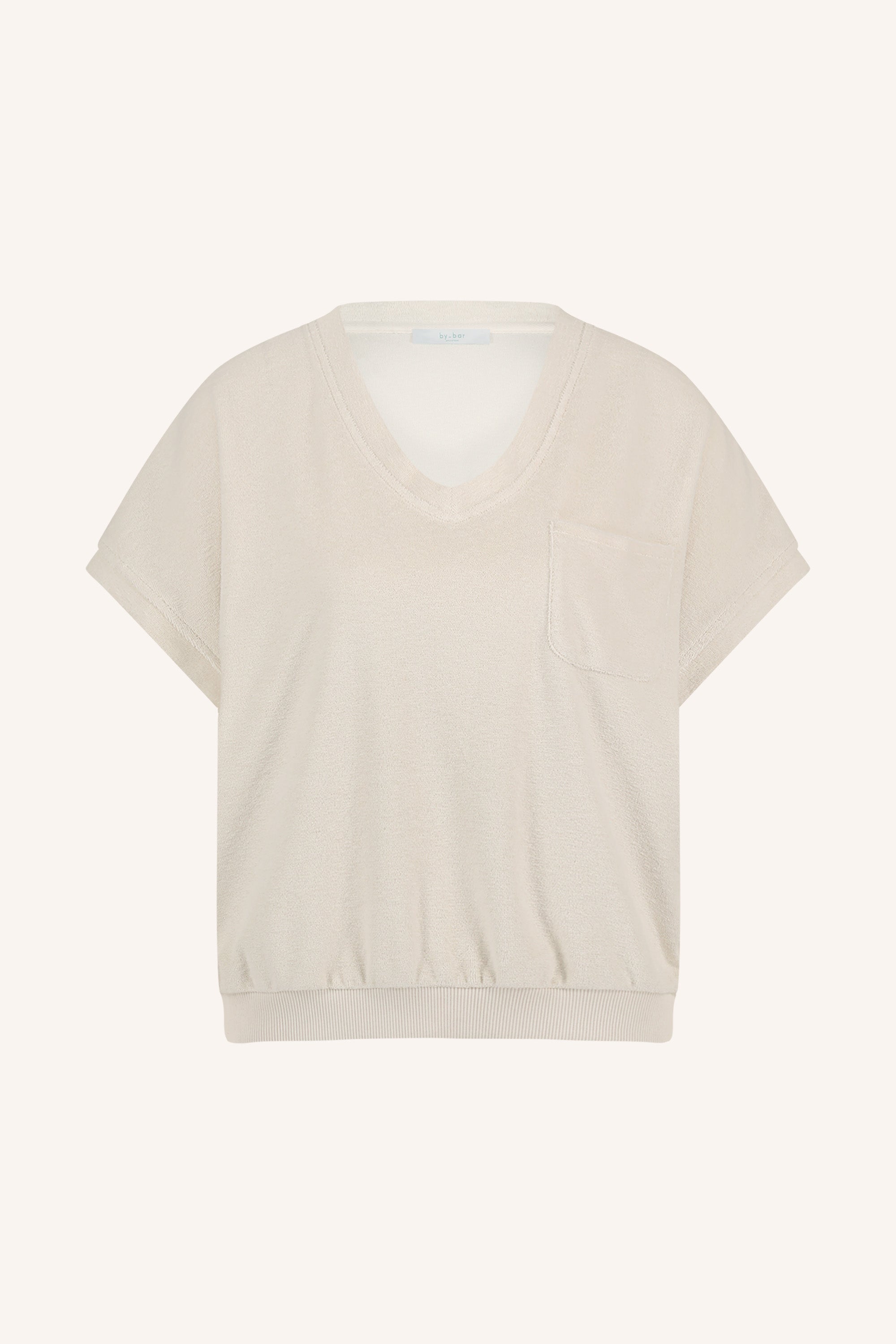 tyler slub top | almond