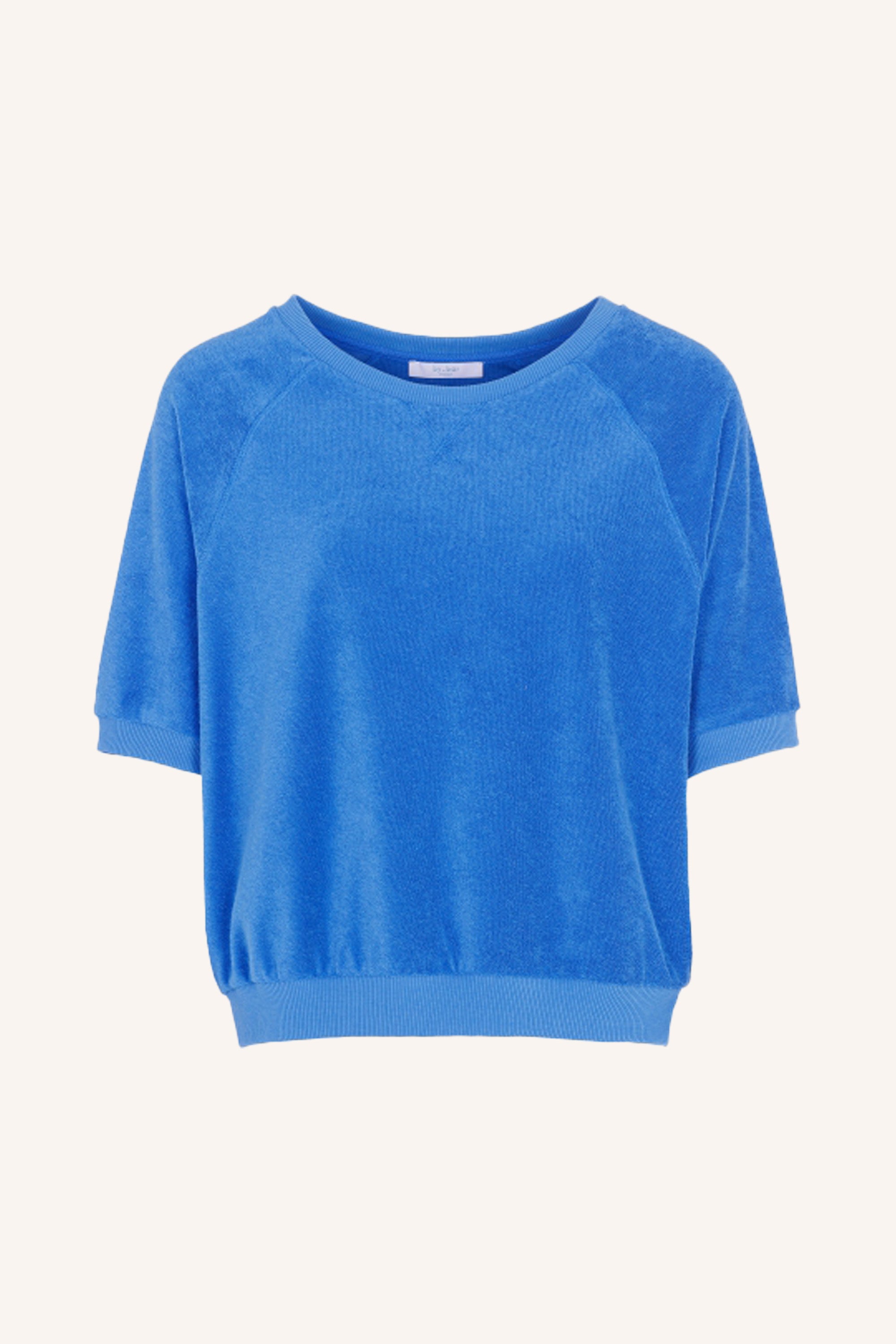 neva slub top | queens blue