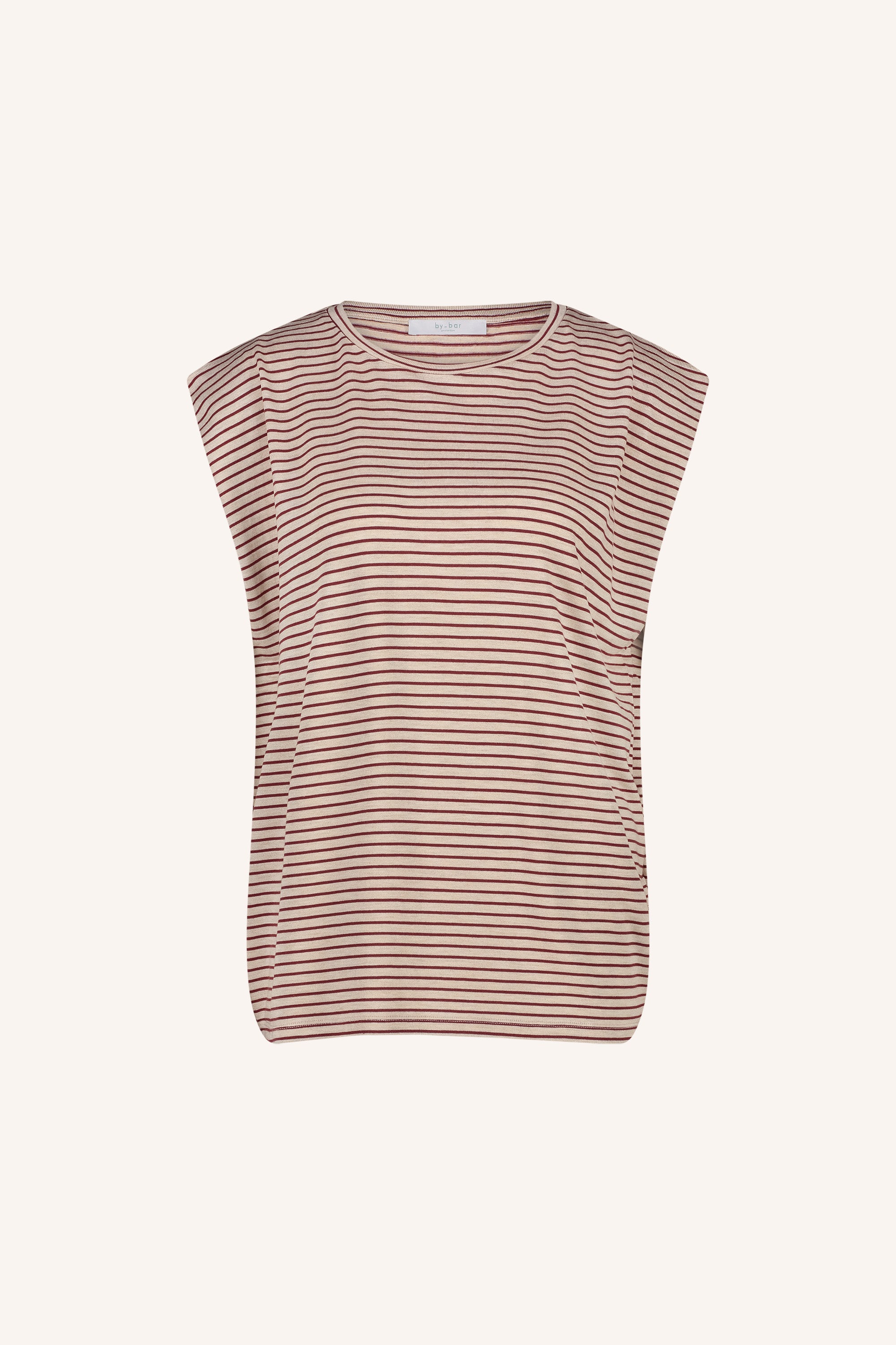 diede small stripe top | copper small stripe