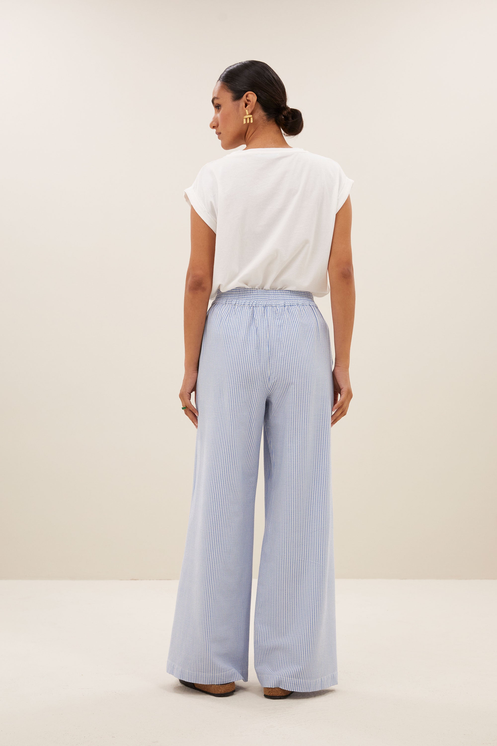 thelma super trouper top | off white