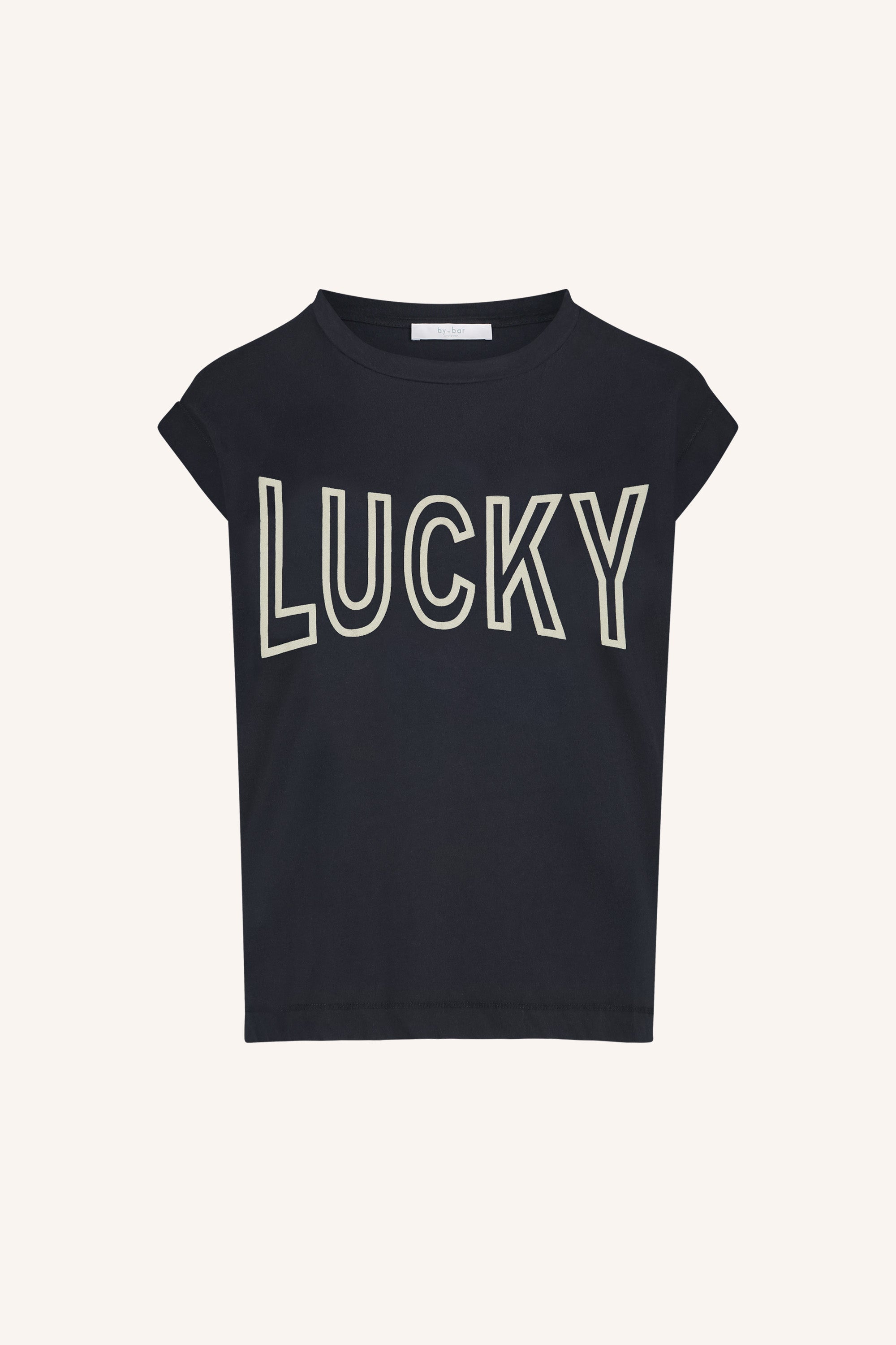 mason open lucky top | midnight