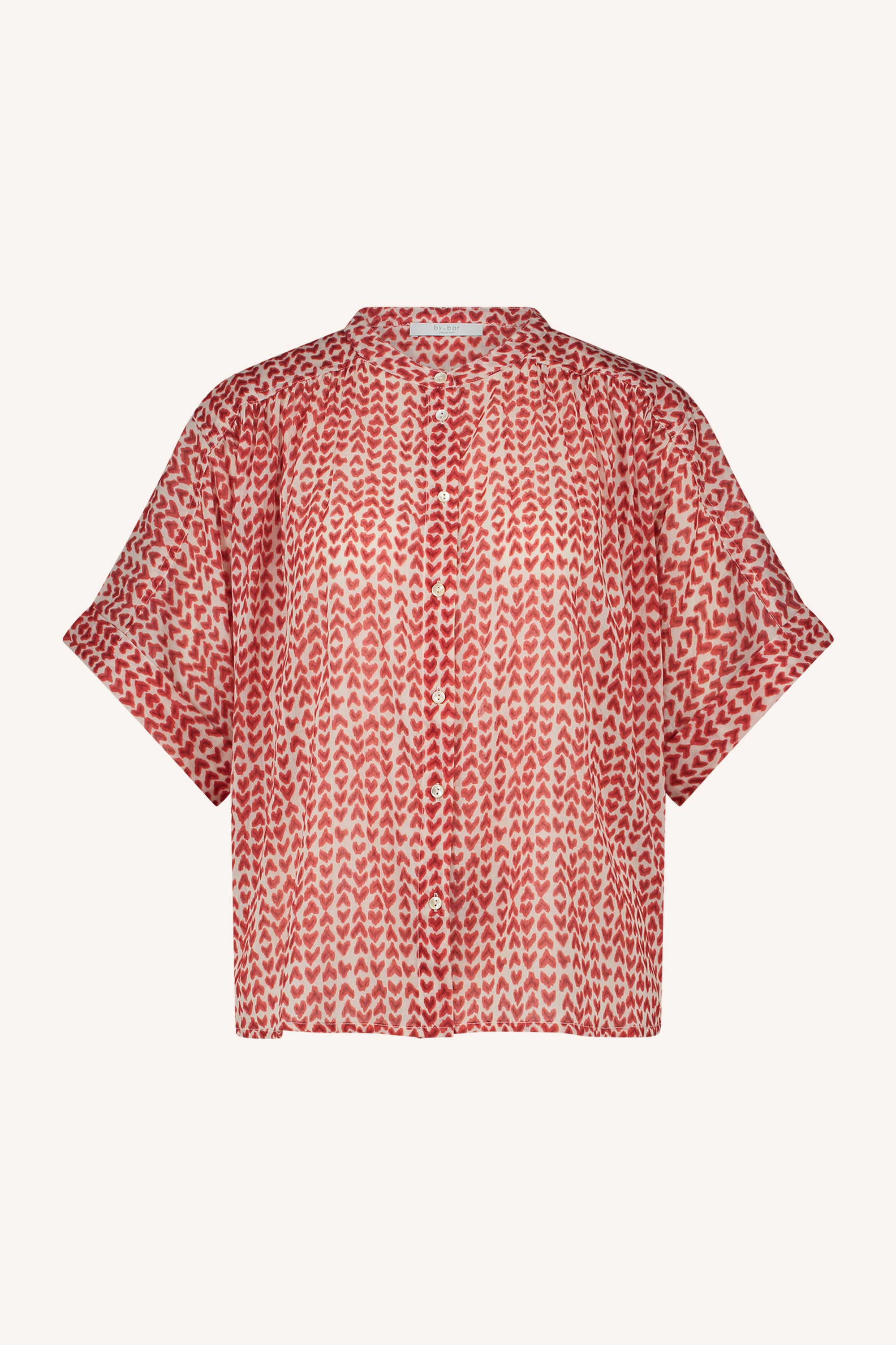 alex love blouse | love print