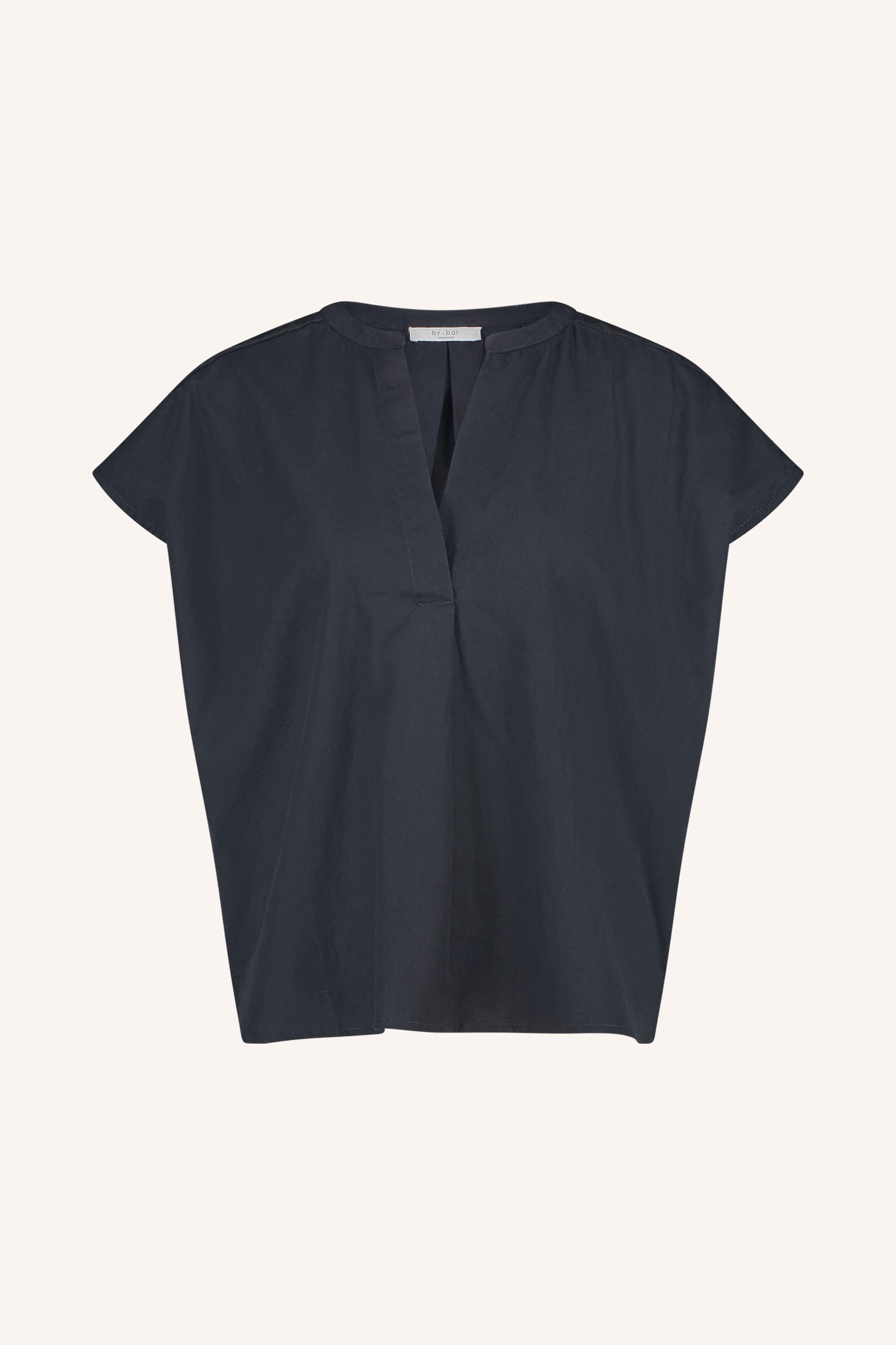 amie poplin blouse | midnight