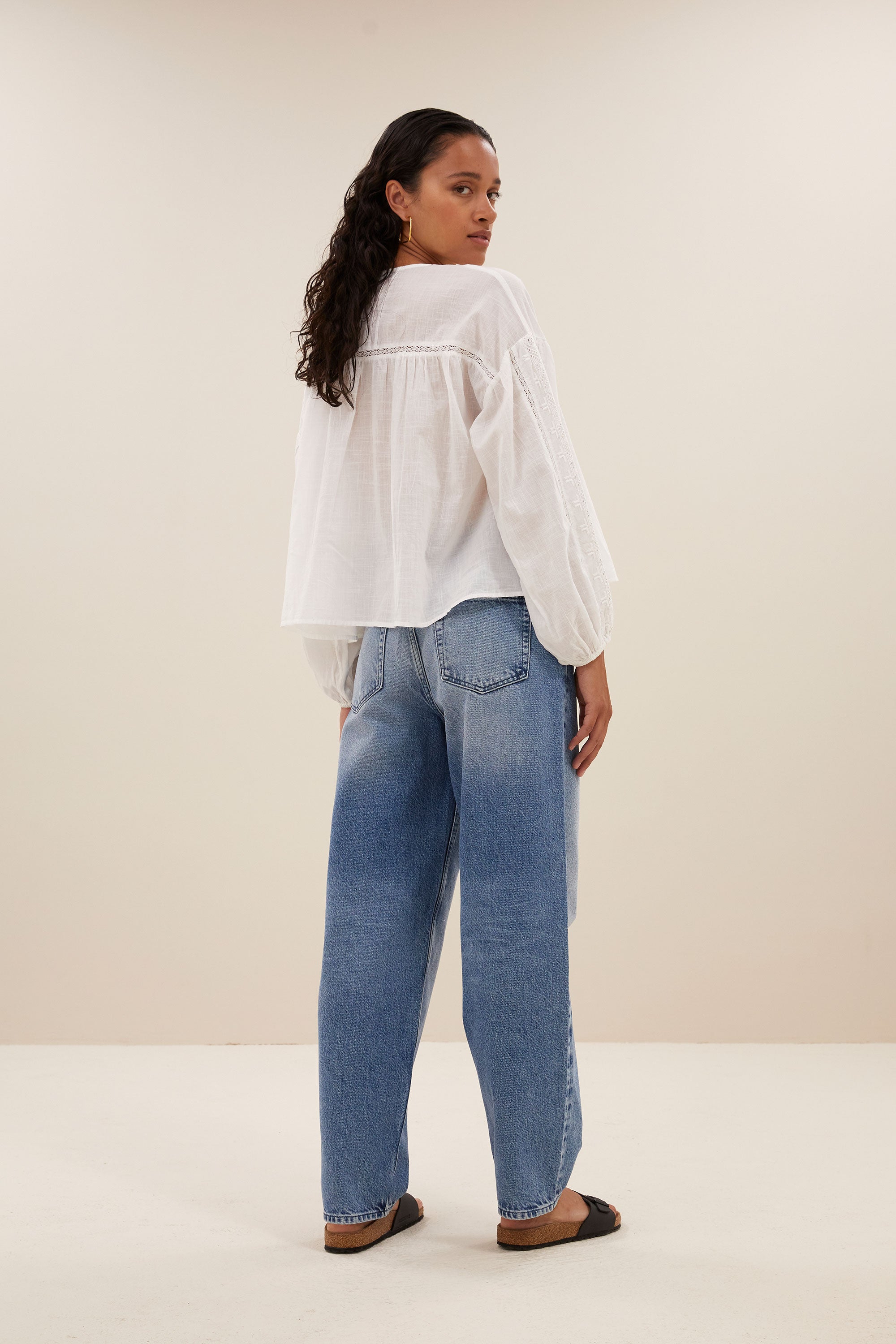 kate blouse | off white