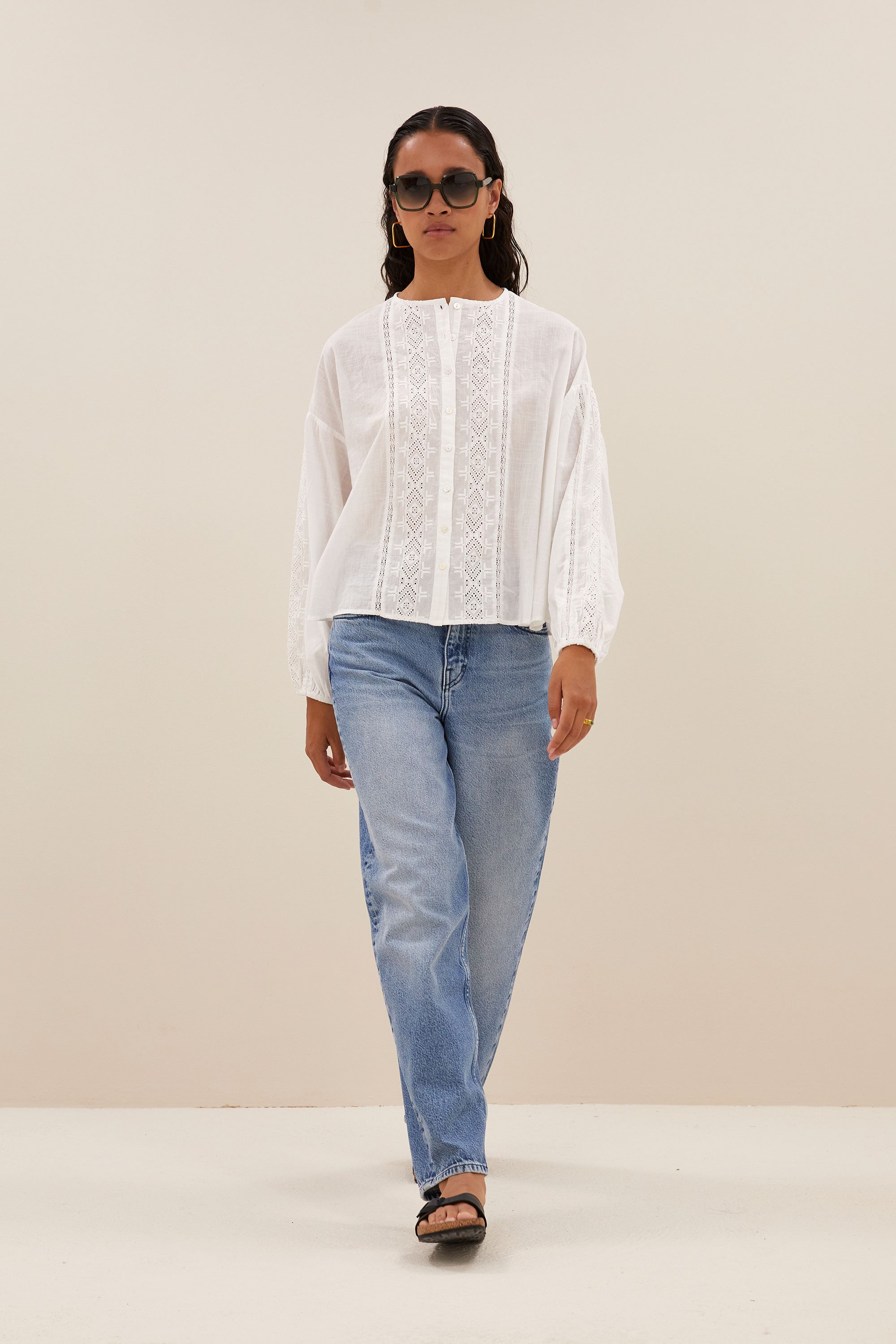 kate blouse | off white